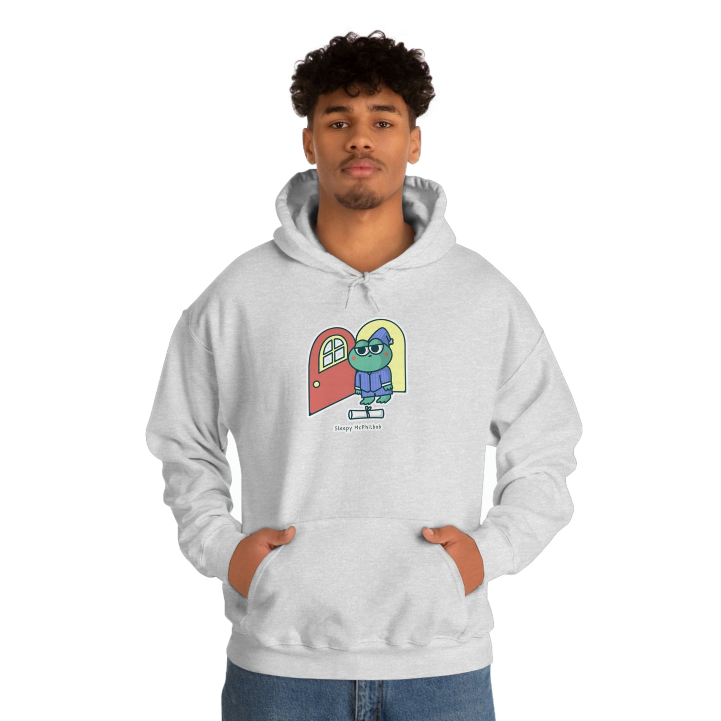 Sleepy McPhilbob Unisex Heavy Blend™ Hooded Sweatshirt