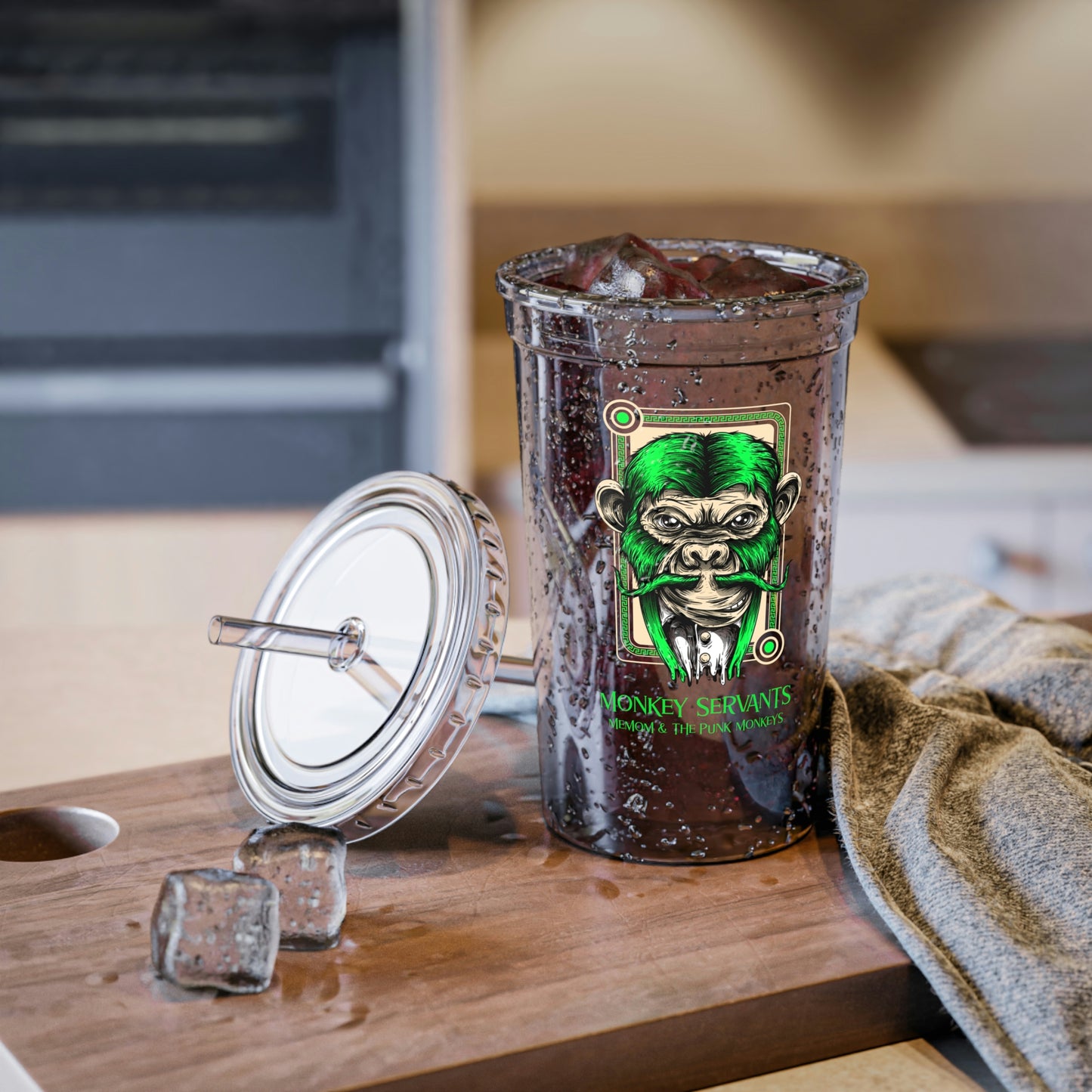 Monkey Servants Suave Acrylic Cup