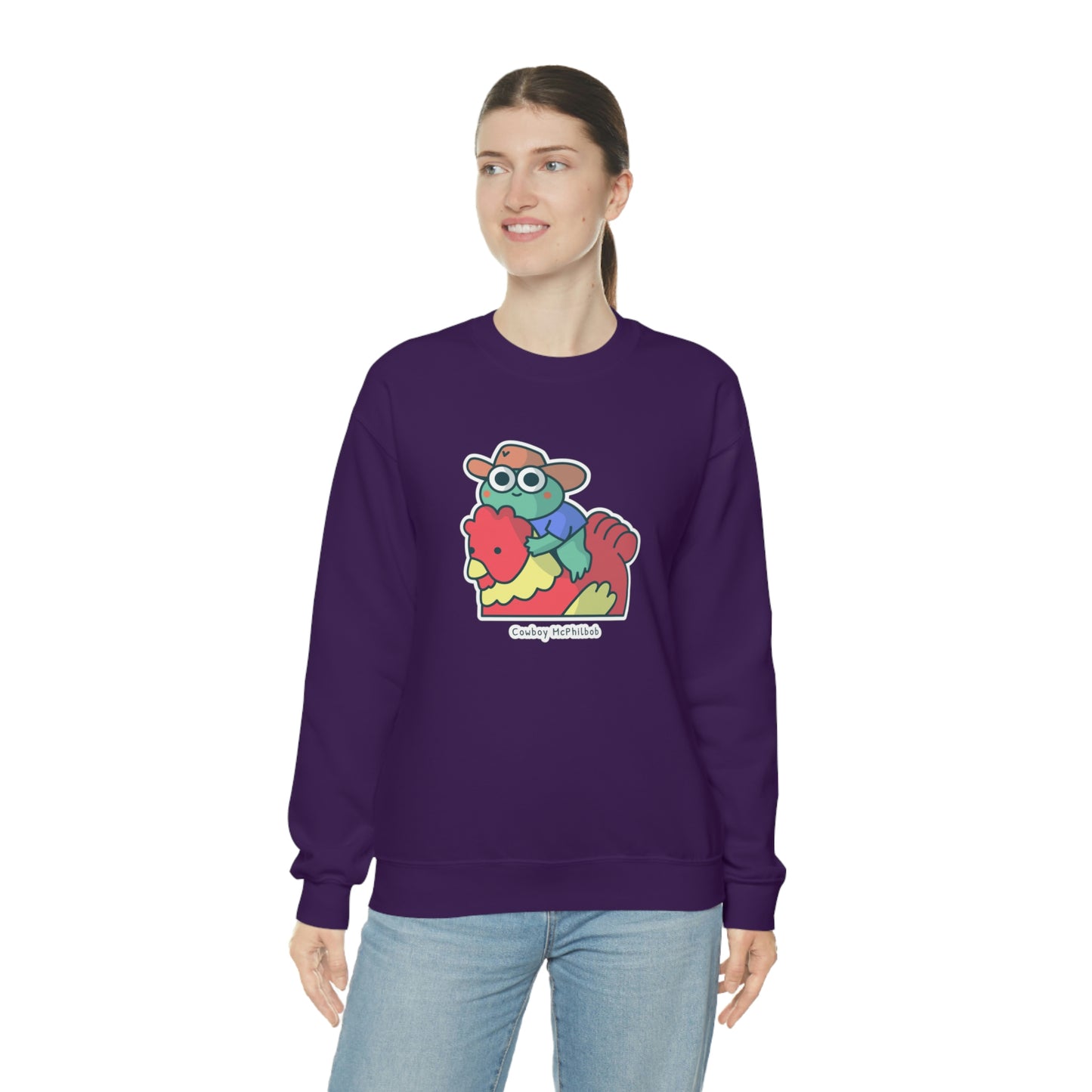 Cowboy McPhilbob Unisex Heavy Blend™ Crewneck Sweatshirt