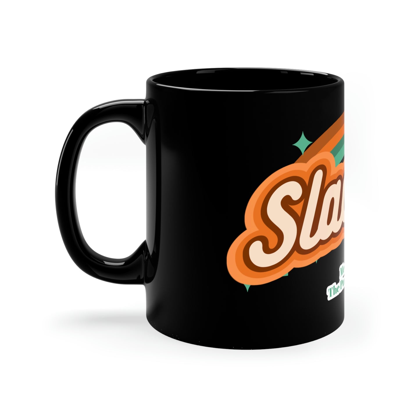 Slacker 11oz Black Mug