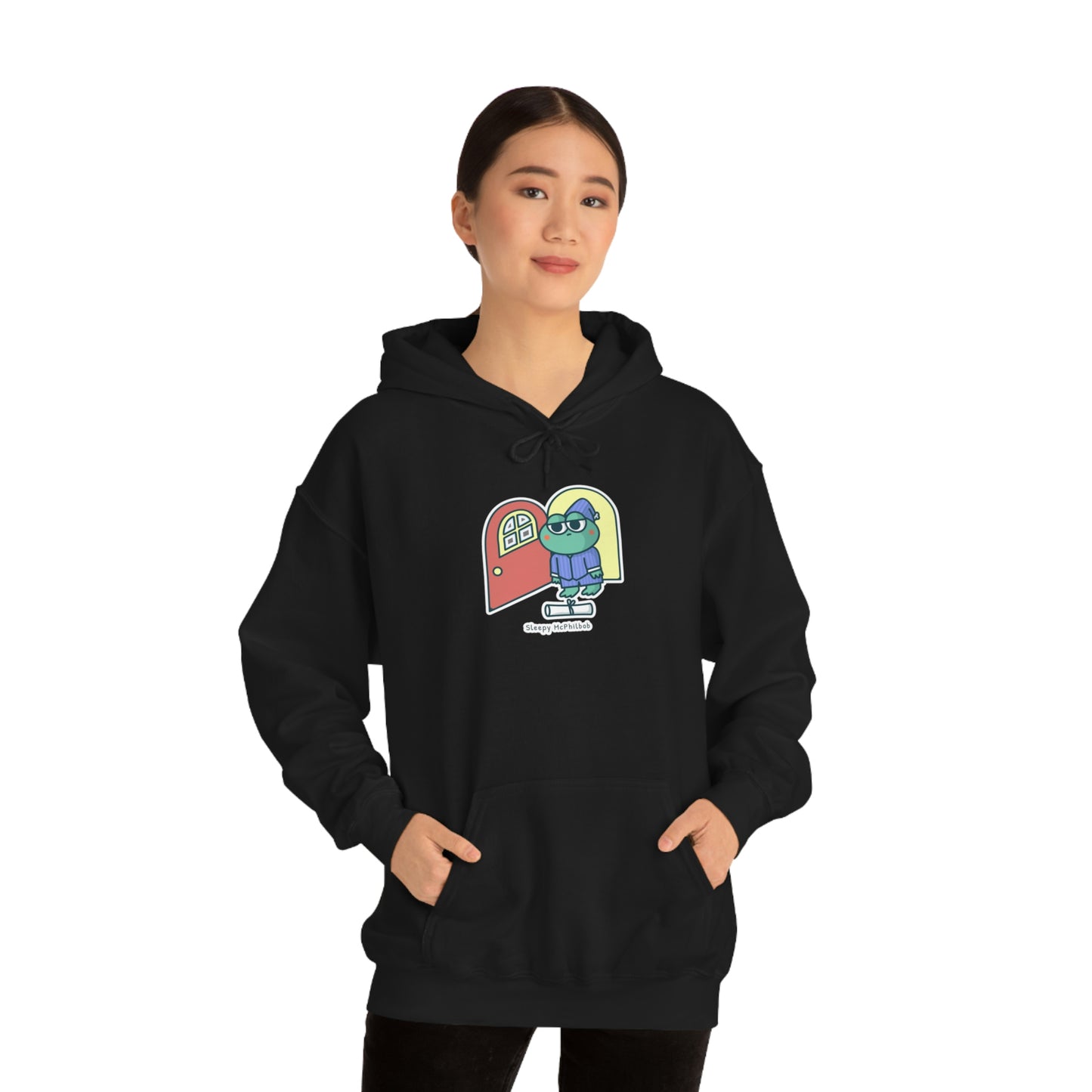 Sleepy McPhilbob Unisex Heavy Blend™ Hooded Sweatshirt