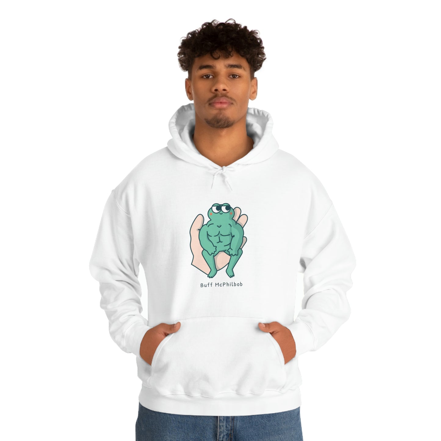 Buff McPhilbob Unisex Heavy Blend™ Hooded Sweatshirt