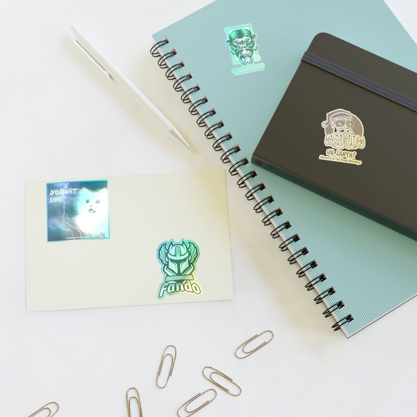 Memom & The Punk Monkeys Sticker Sheets Vol. 5