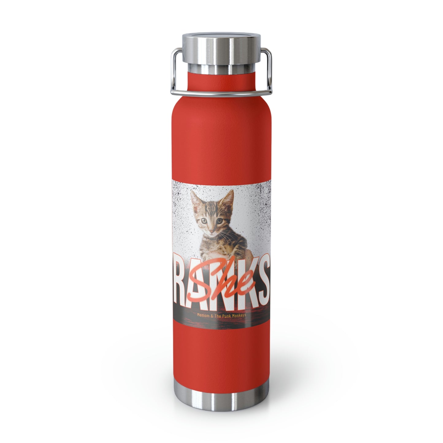 She Ranks Copper Vacuum Insulated Bottle, 22oz