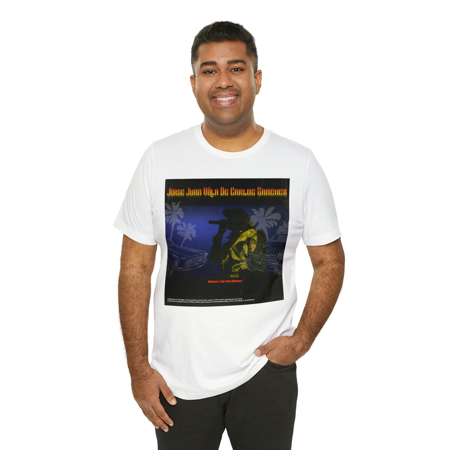 Jorge Juan Villa De Carlos Sanchez Unisex Jersey Short Sleeve Tee