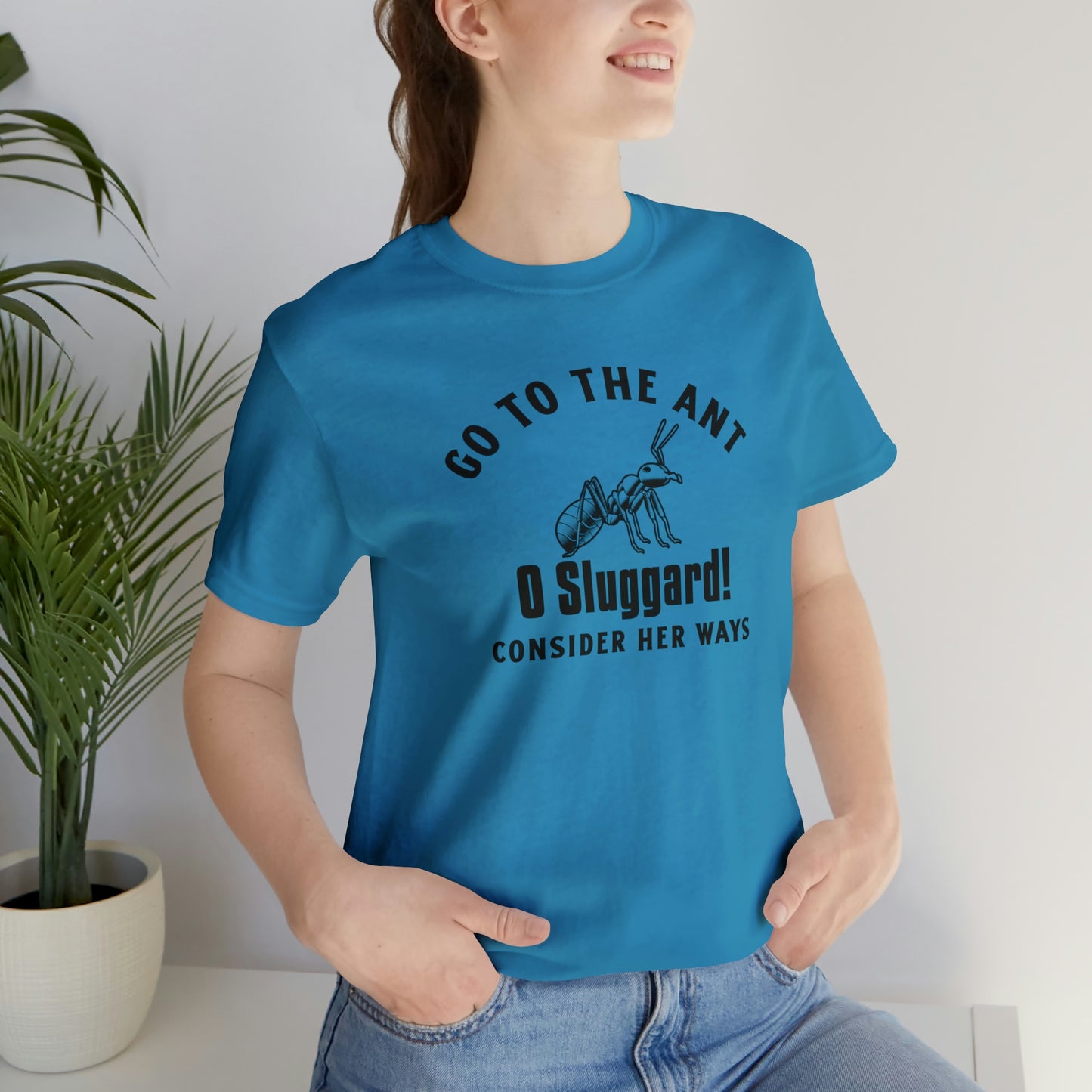 Go To The Ant Unisex Jersey Short Sleeve Tee