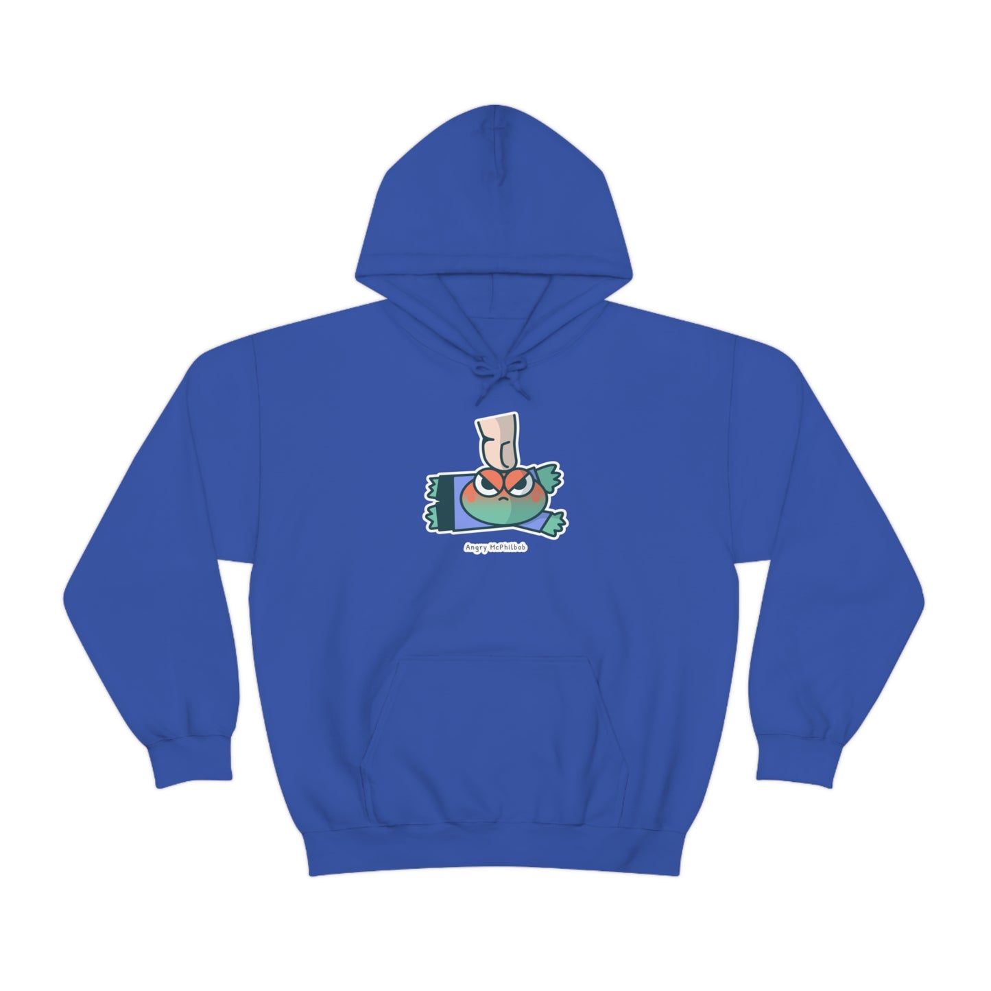 Angry McPhilbob Unisex Heavy Blend™ Hooded Sweatshirt