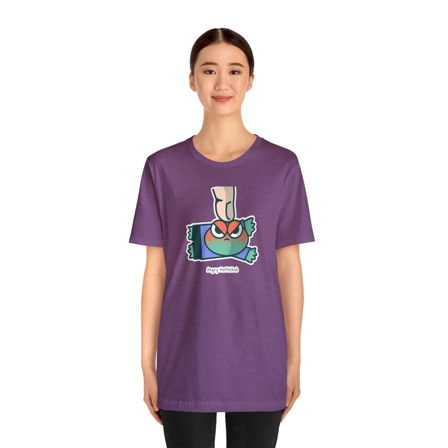 Angry McPhilbob Unisex Jersey Short Sleeve Tee