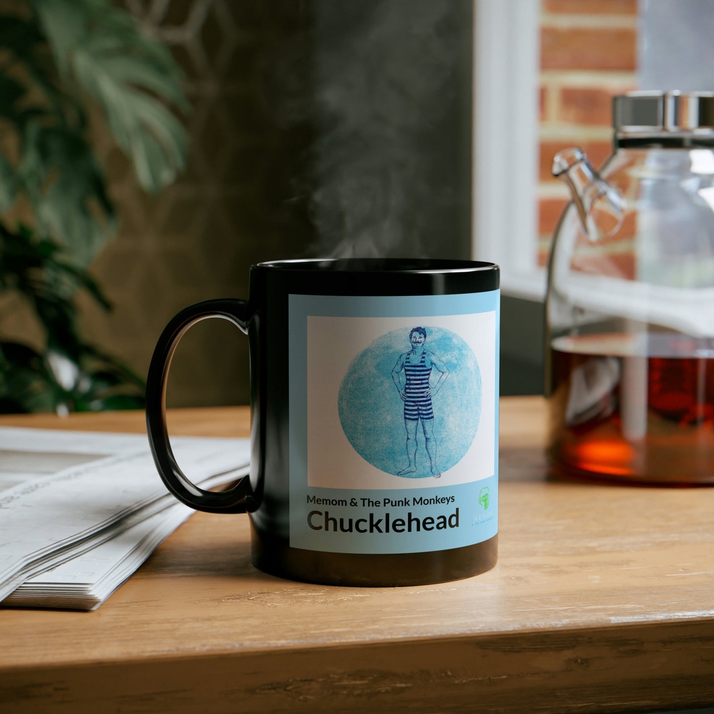 Chucklehead 11oz Black Mug