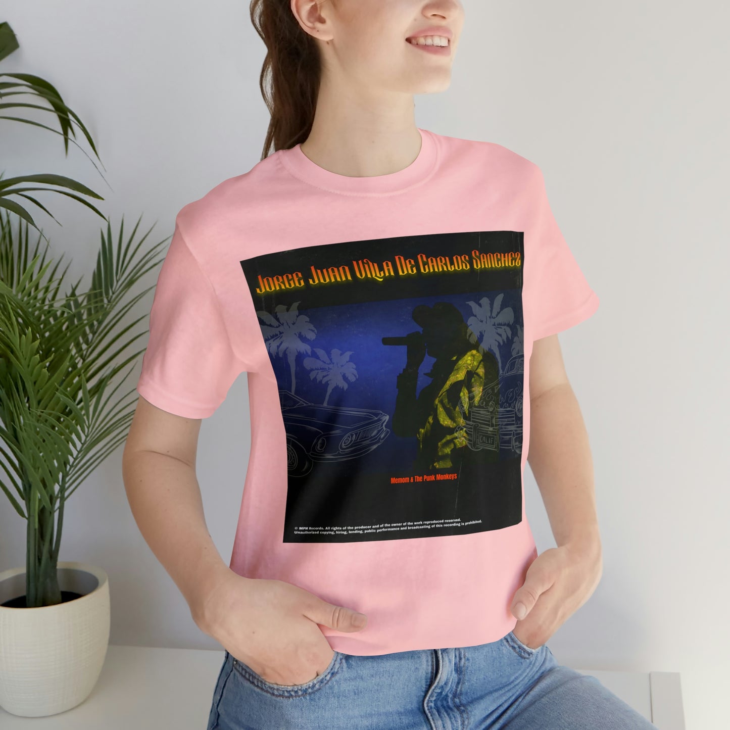 Jorge Juan Villa De Carlos Sanchez Unisex Jersey Short Sleeve Tee