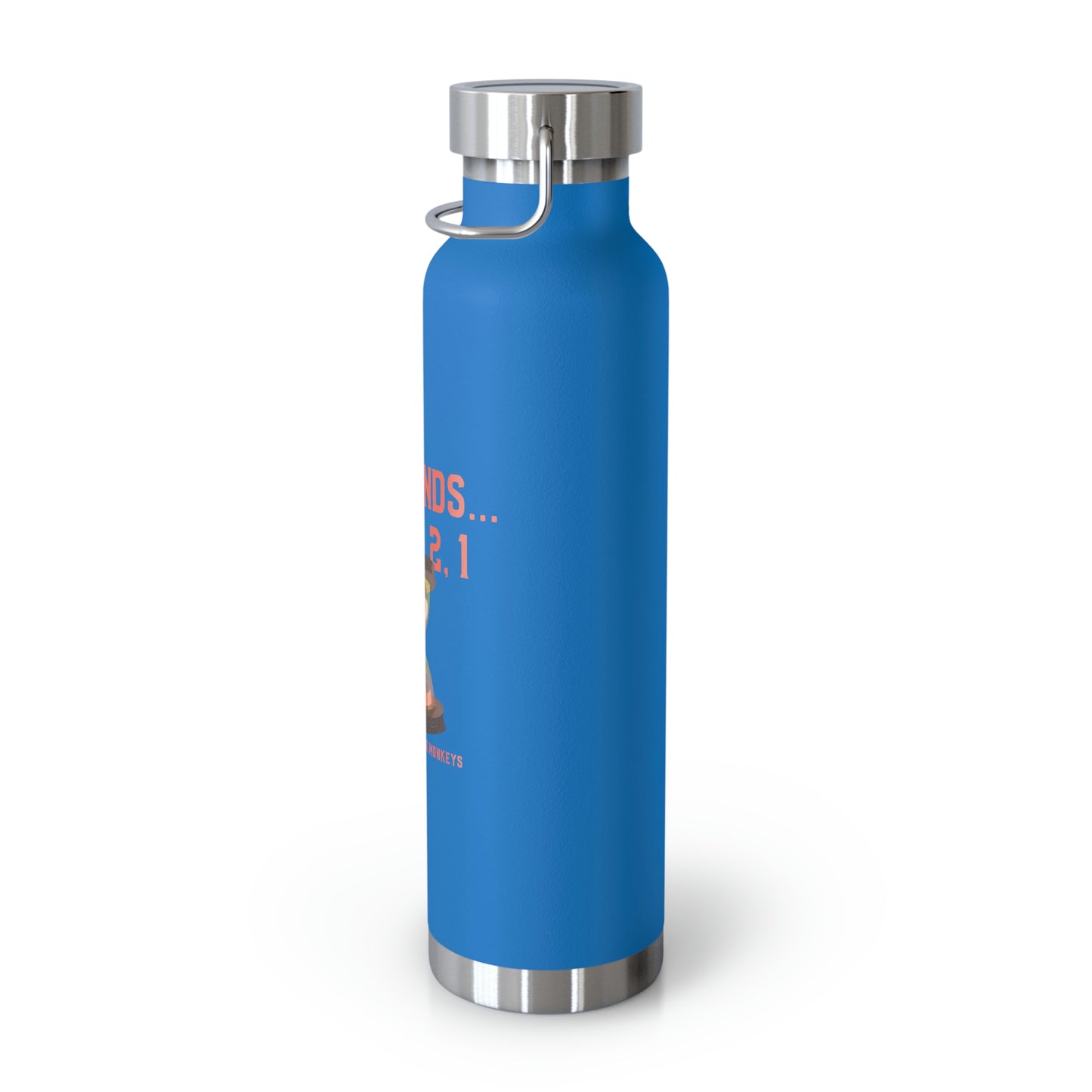 30 Seconds...5,4,3,2,1 Copper Vacuum Insulated Bottle, 22oz