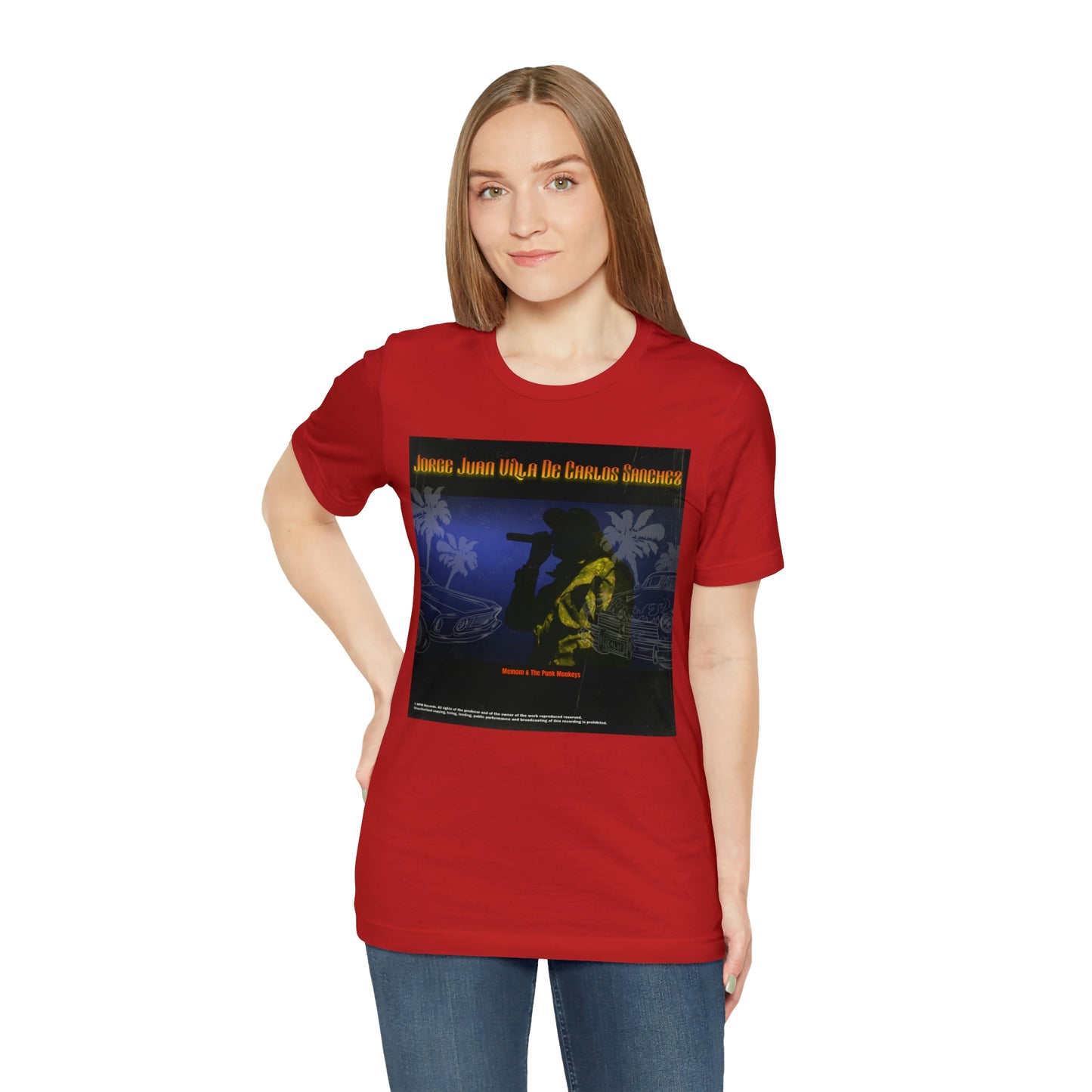 Jorge Juan Villa De Carlos Sanchez Unisex Jersey Short Sleeve Tee