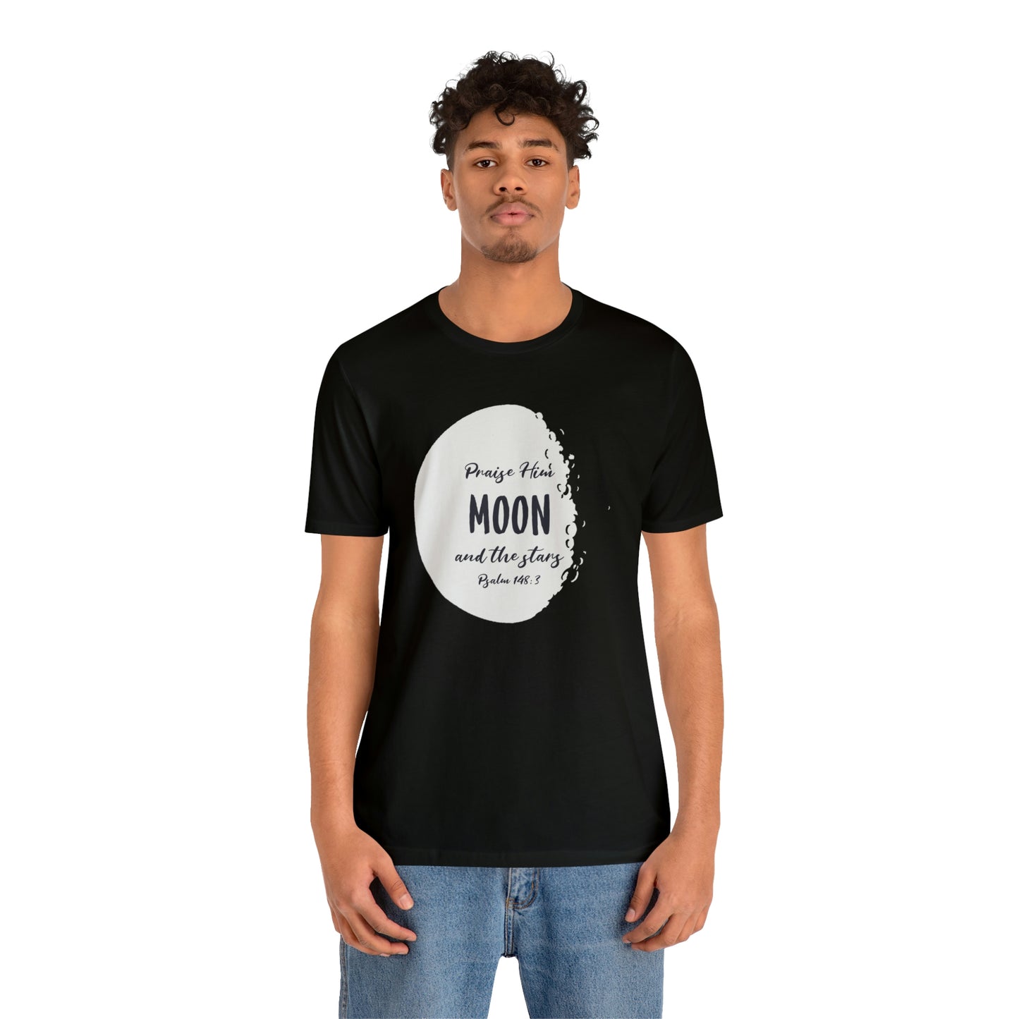 The Moon Unisex Jersey Short Sleeve Tee