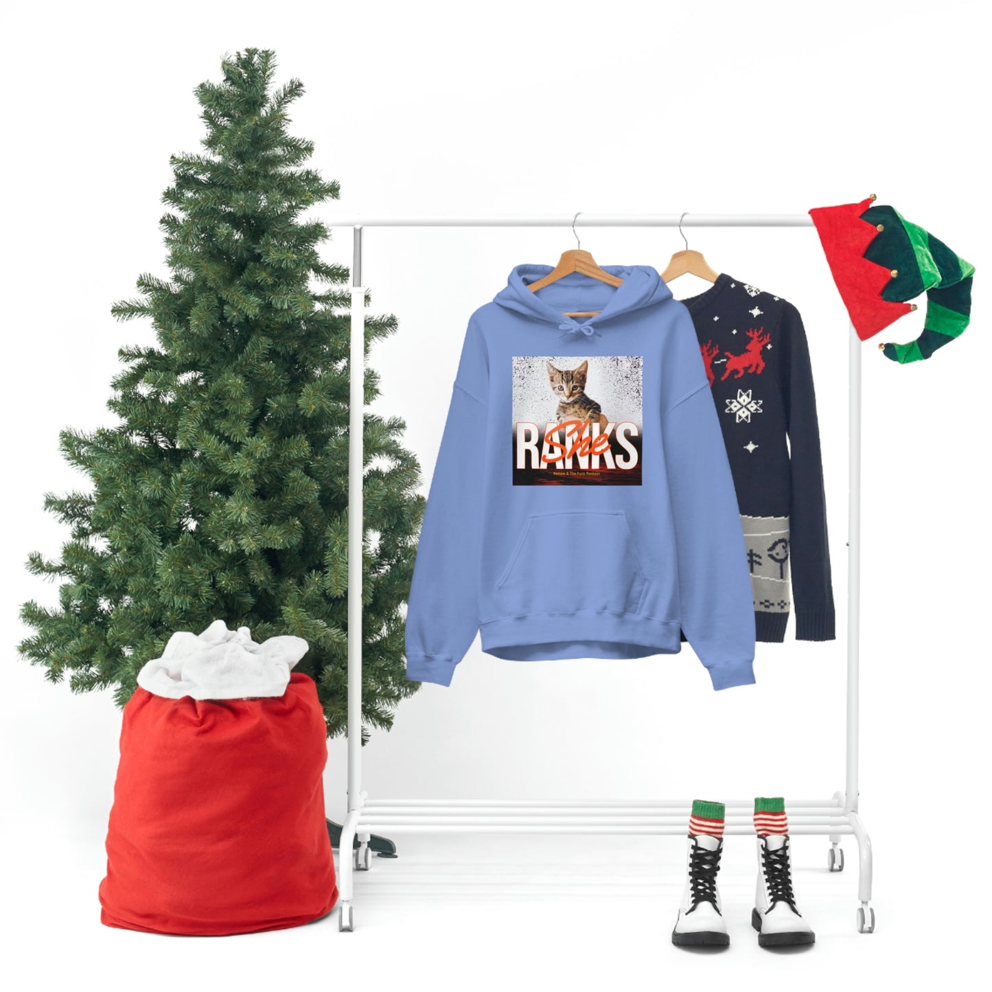 She Ranks Unisex Heavy Blend™ Hooded Sweatshirt