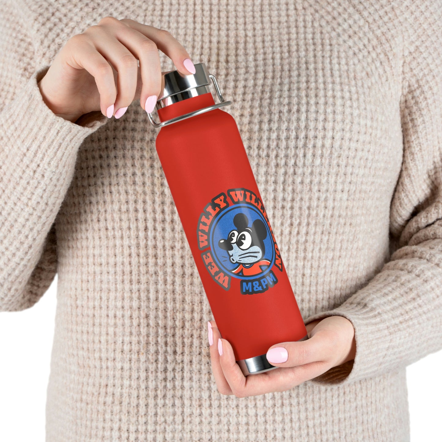 Wee Willy Willerson Copper Vacuum Insulated Bottle, 22oz