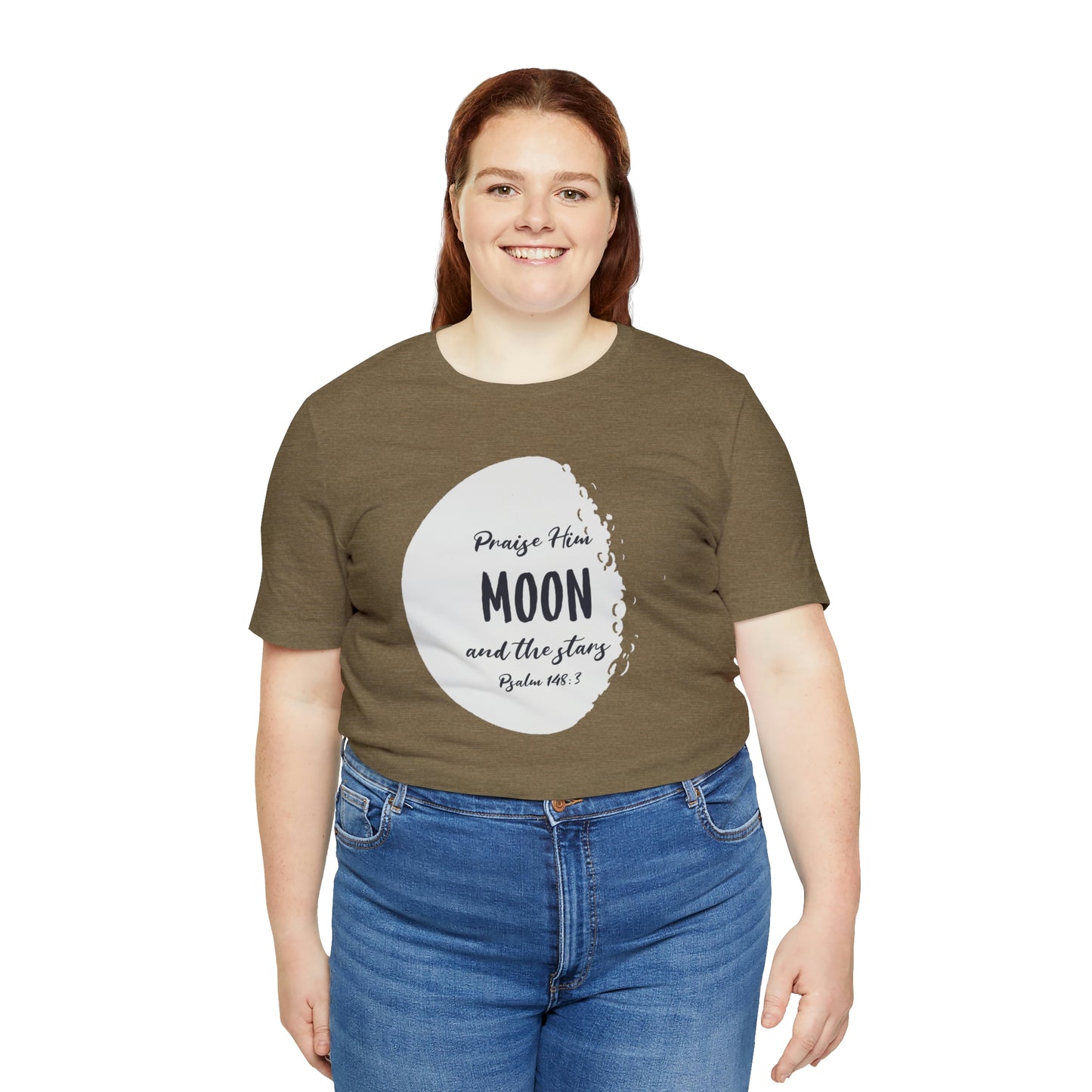 The Moon Unisex Jersey Short Sleeve Tee