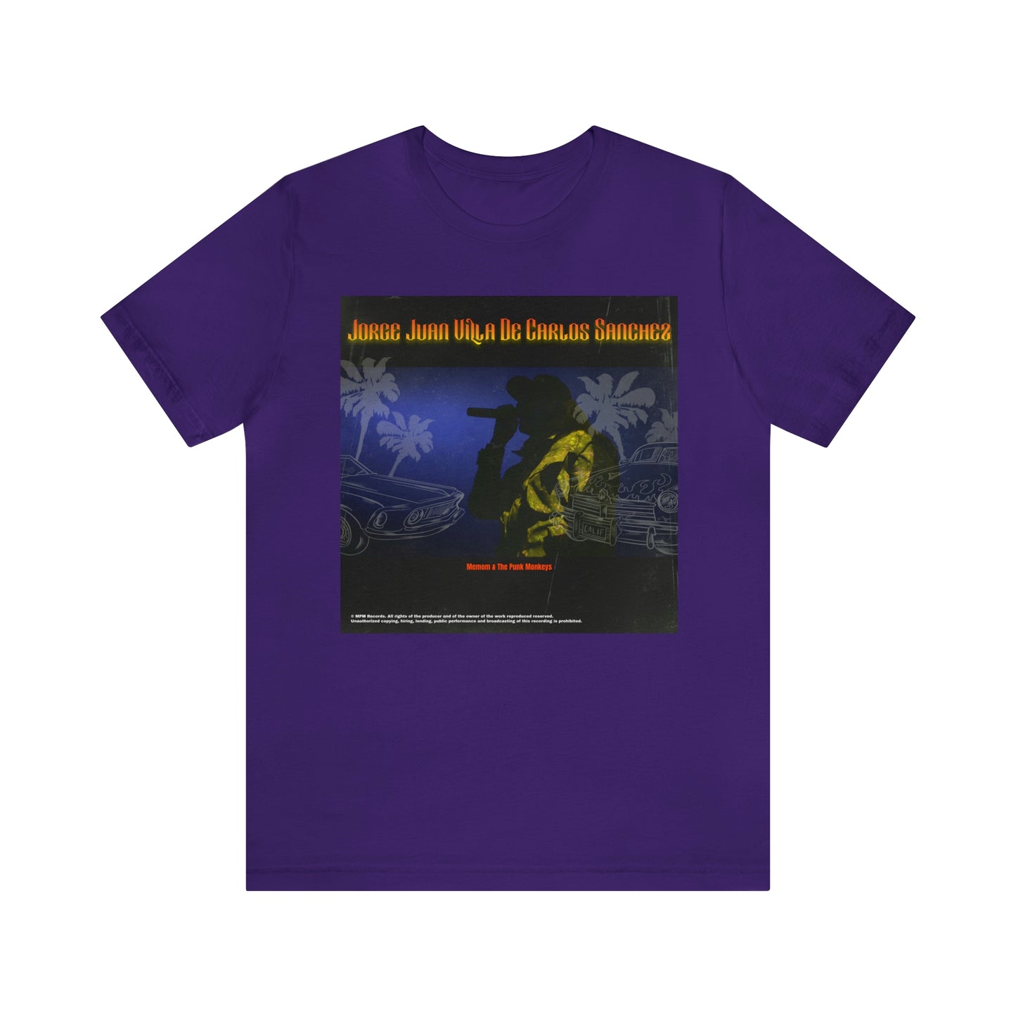 Jorge Juan Villa De Carlos Sanchez Unisex Jersey Short Sleeve Tee
