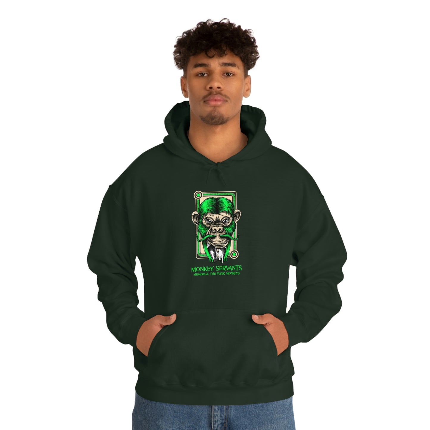 Monkey Servants Unisex Heavy Blend™ Hooded Sweatshirt