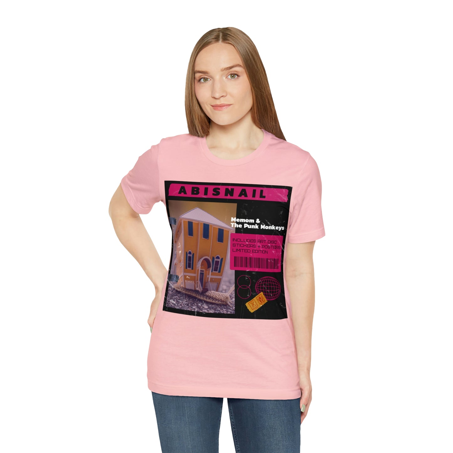 Abisnail Unisex Jersey Short Sleeve Tee