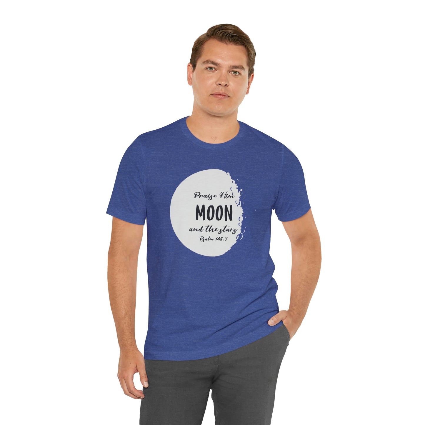 The Moon Unisex Jersey Short Sleeve Tee