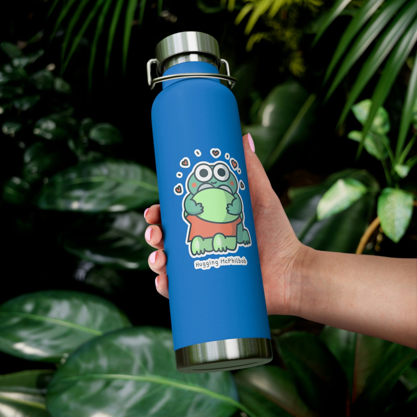 Hugging McPhilbob Copper Vacuum Insulated Bottle, 22oz