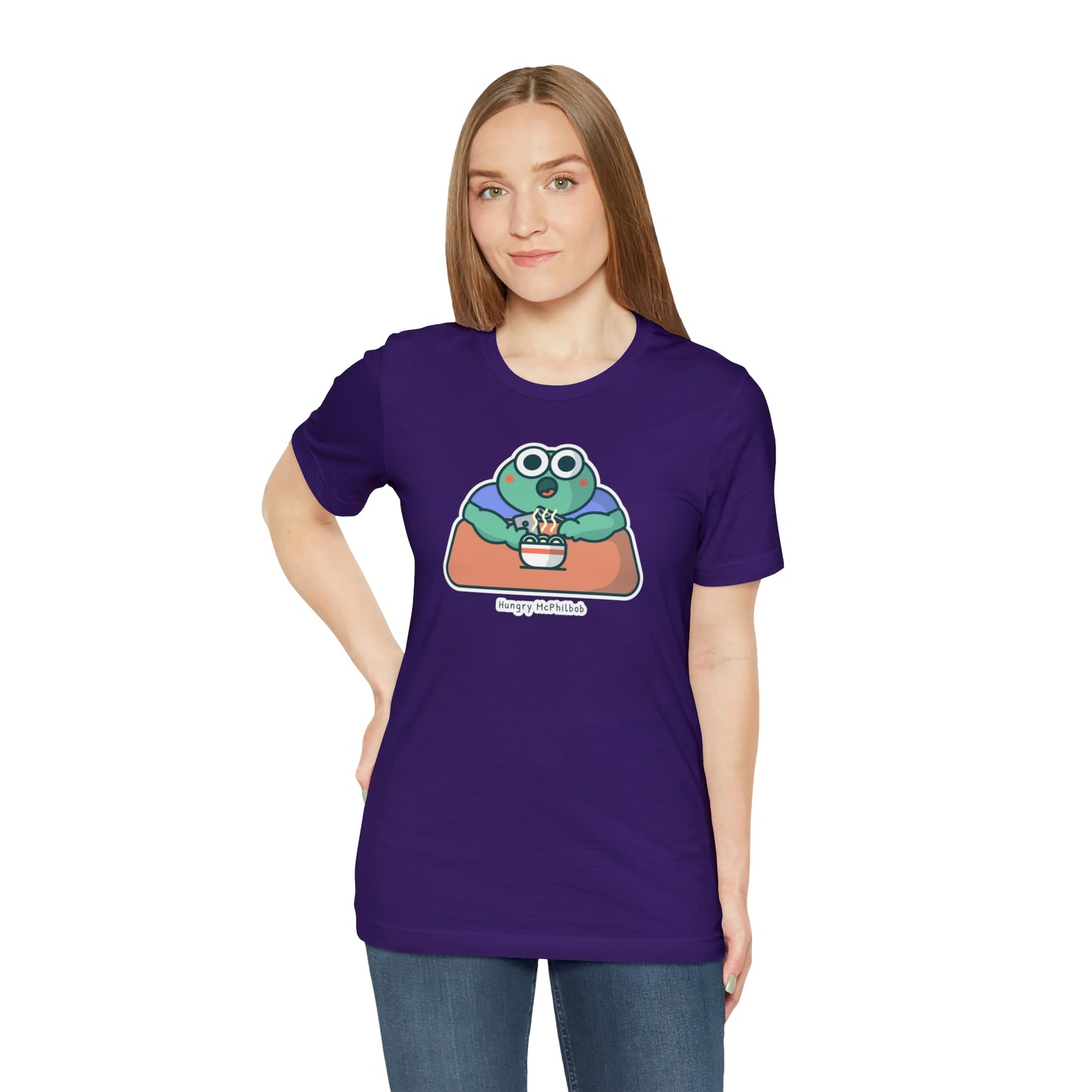 Hungry McPhilbob Unisex Jersey Short Sleeve Tee