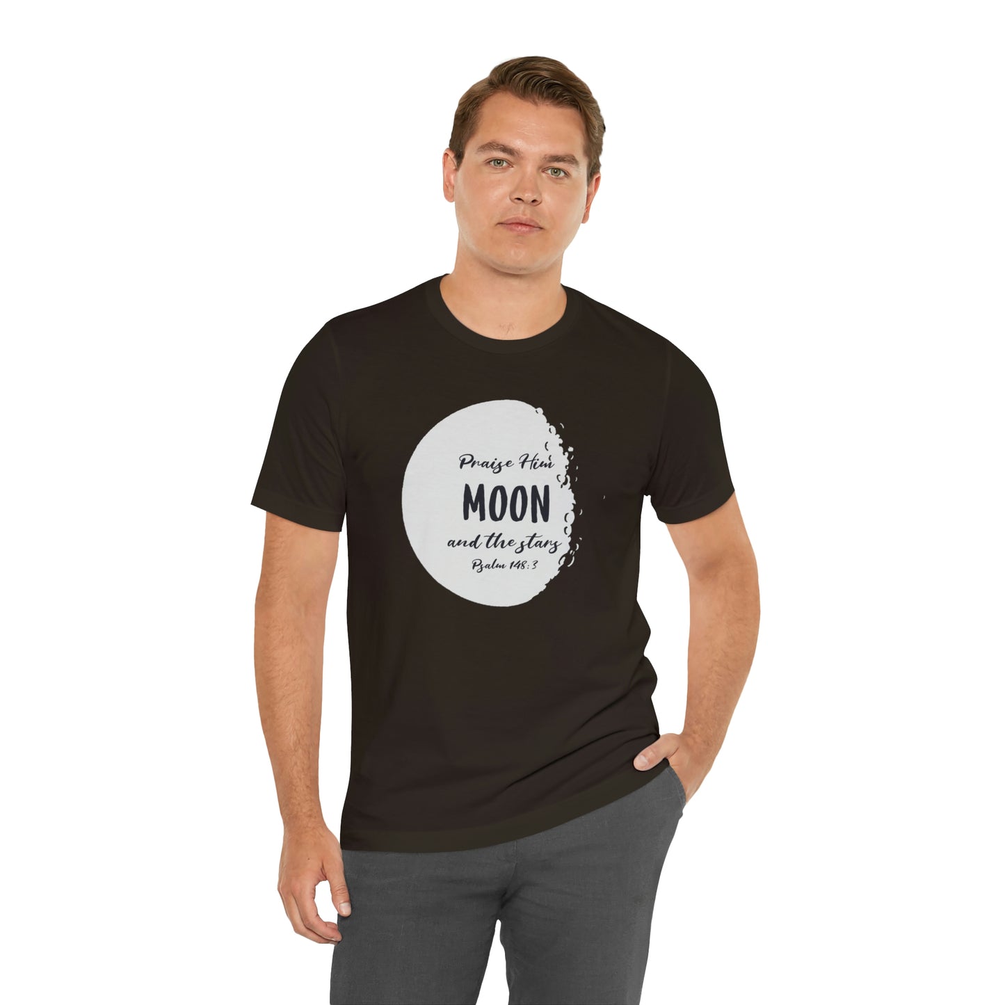 The Moon Unisex Jersey Short Sleeve Tee