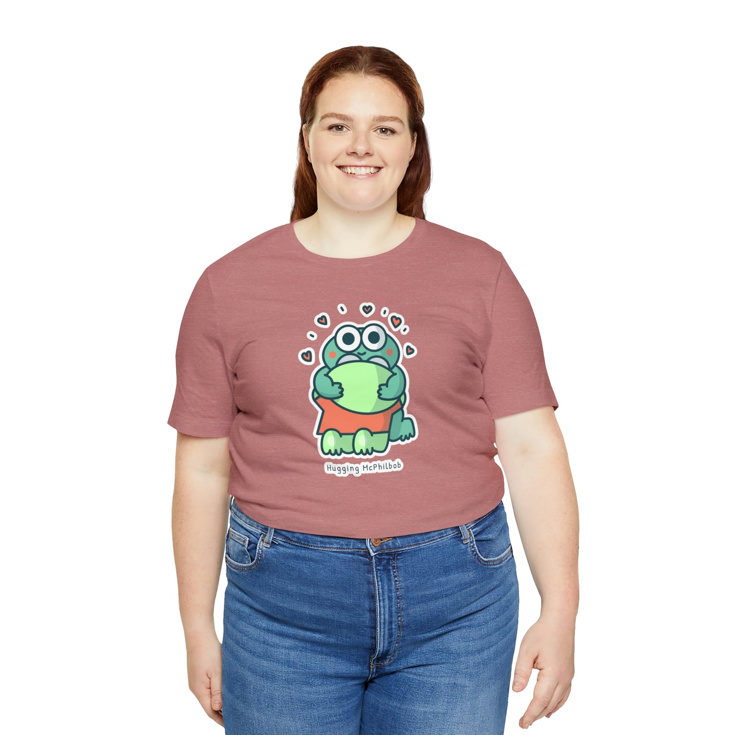 Hugging McPhilbob Unisex Jersey Short Sleeve Tee