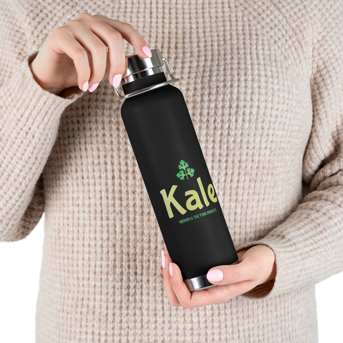 Kale Copper Vacuum Insulated Bottle, 22oz