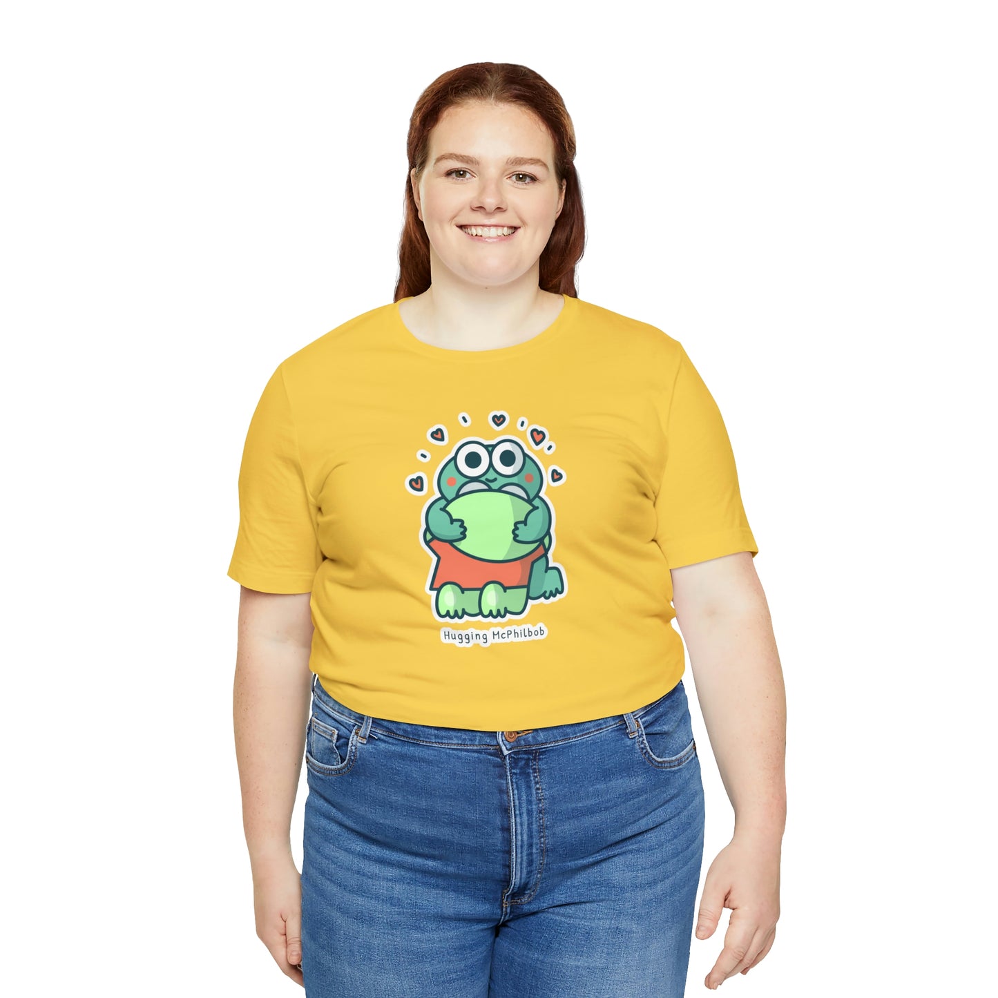 Hugging McPhilbob Unisex Jersey Short Sleeve Tee