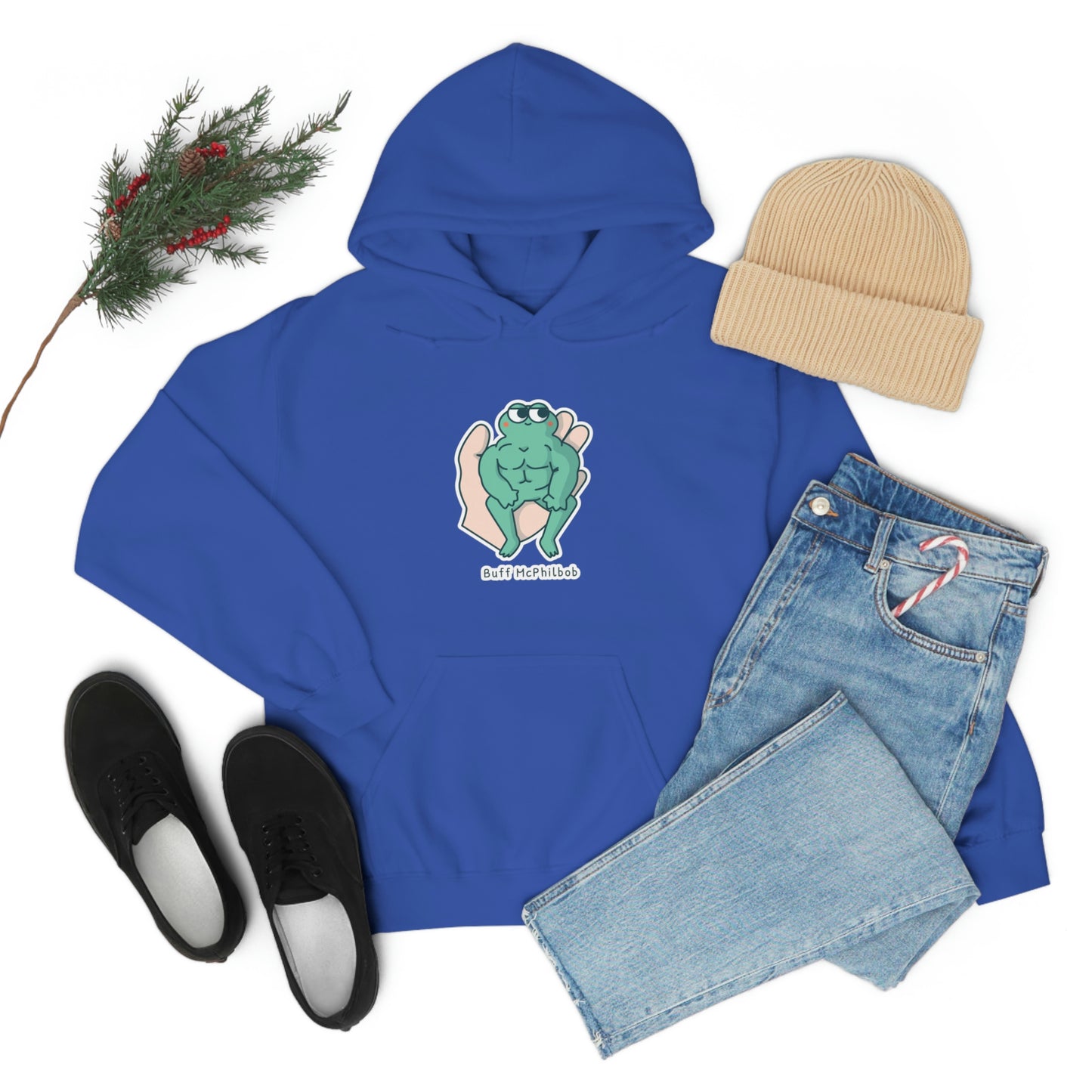 Buff McPhilbob Unisex Heavy Blend™ Hooded Sweatshirt