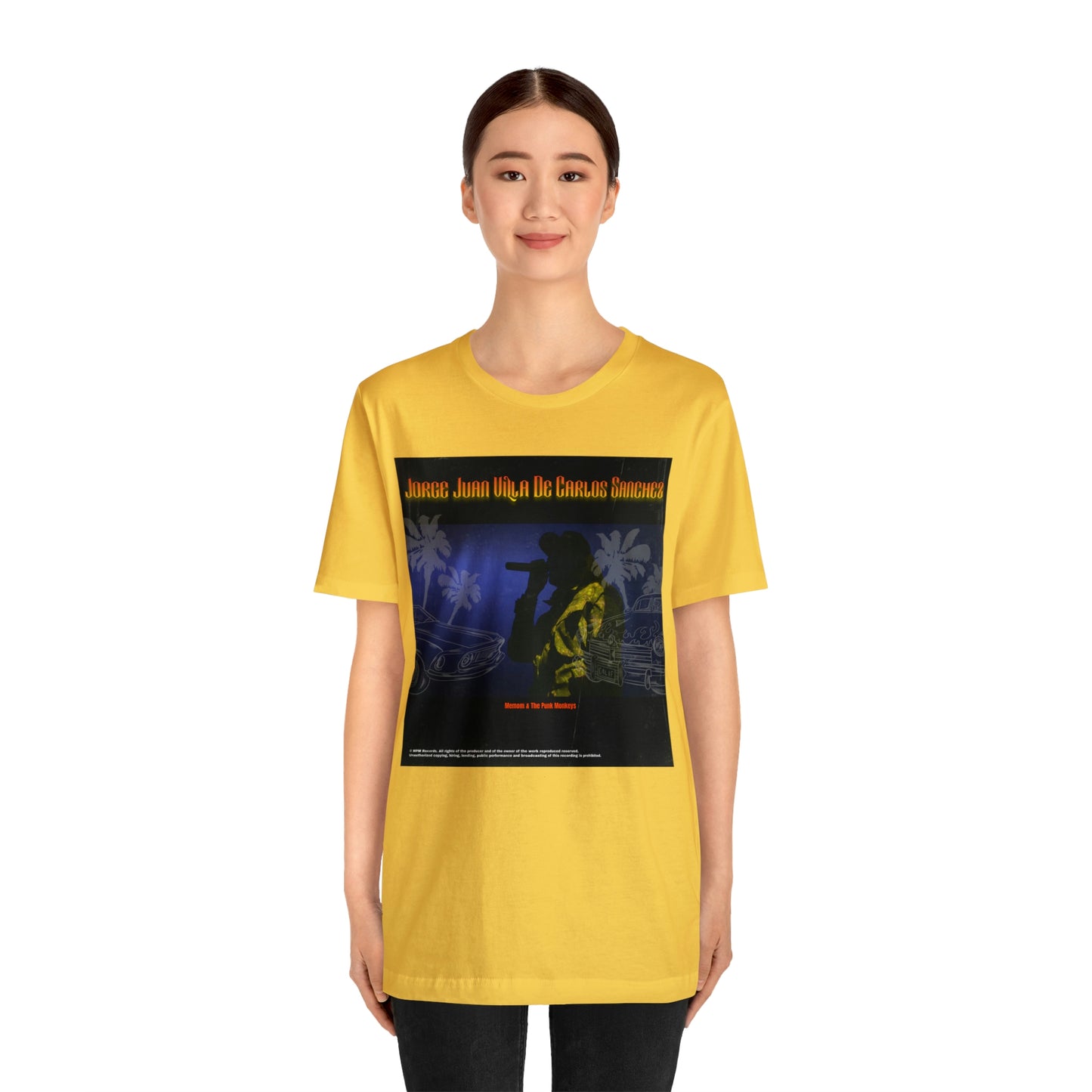 Jorge Juan Villa De Carlos Sanchez Unisex Jersey Short Sleeve Tee