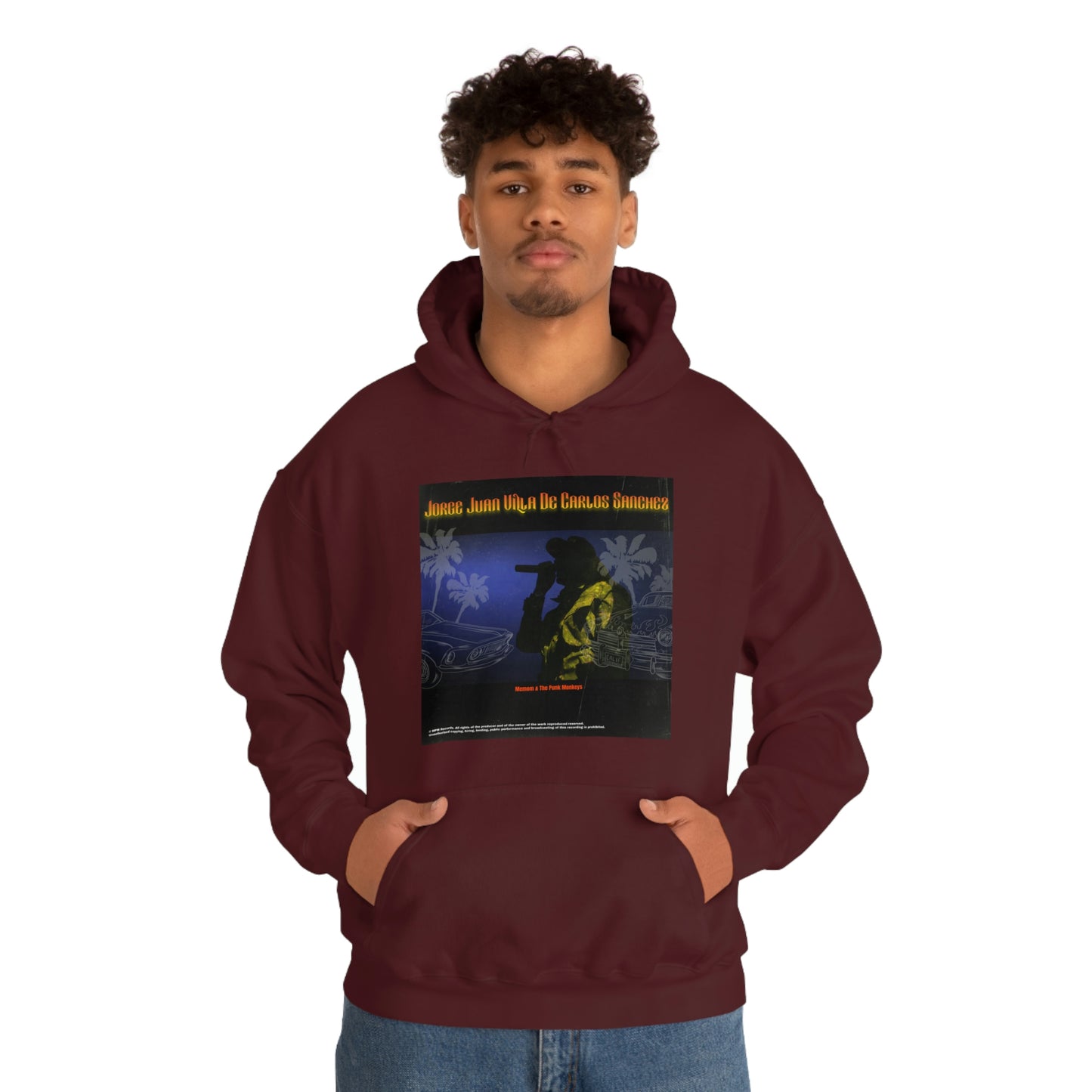 Jorge Juan Villa De Carlos Sanchez Unisex Heavy Blend™ Hooded Sweatshirt