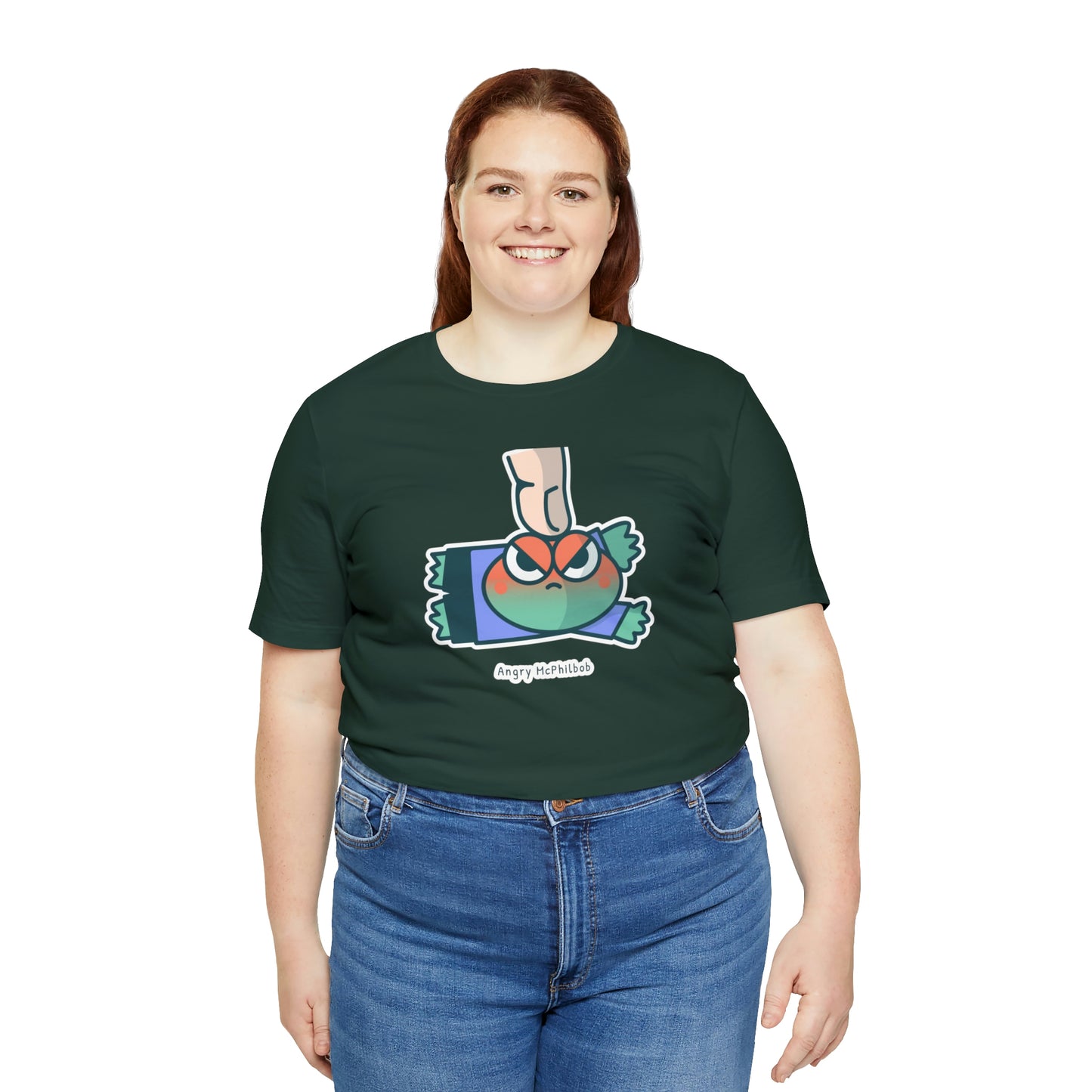 Angry McPhilbob Unisex Jersey Short Sleeve Tee