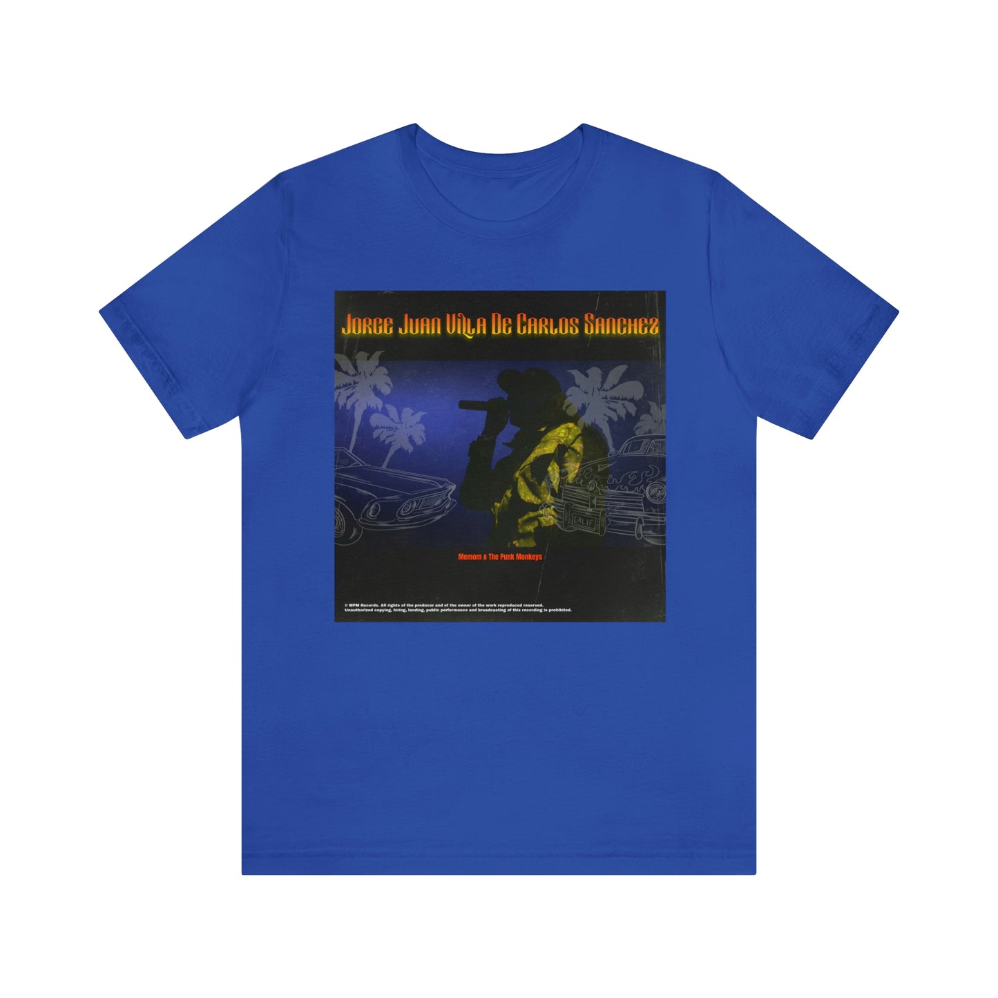 Jorge Juan Villa De Carlos Sanchez Unisex Jersey Short Sleeve Tee