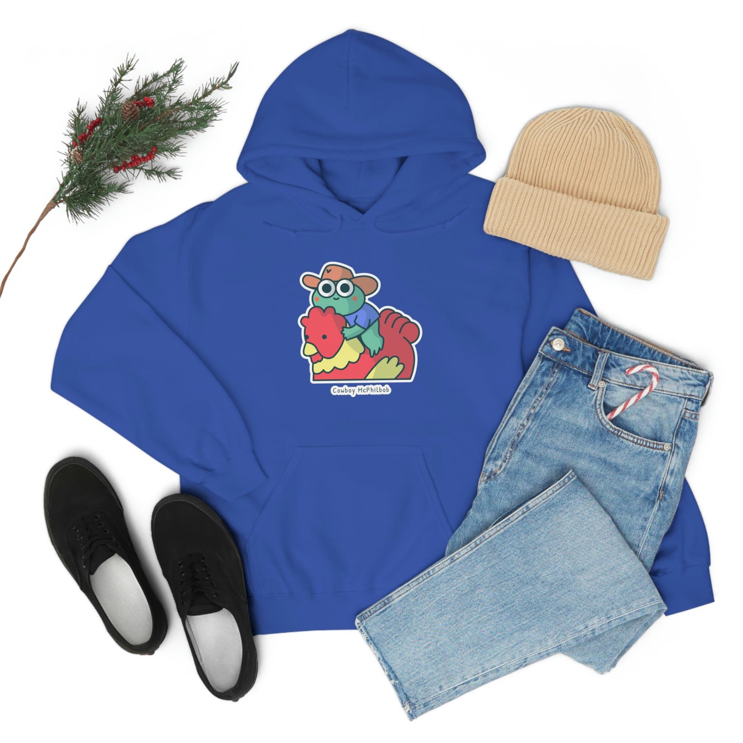 Cowboy McPhilbob Unisex Heavy Blend™ Hooded Sweatshirt