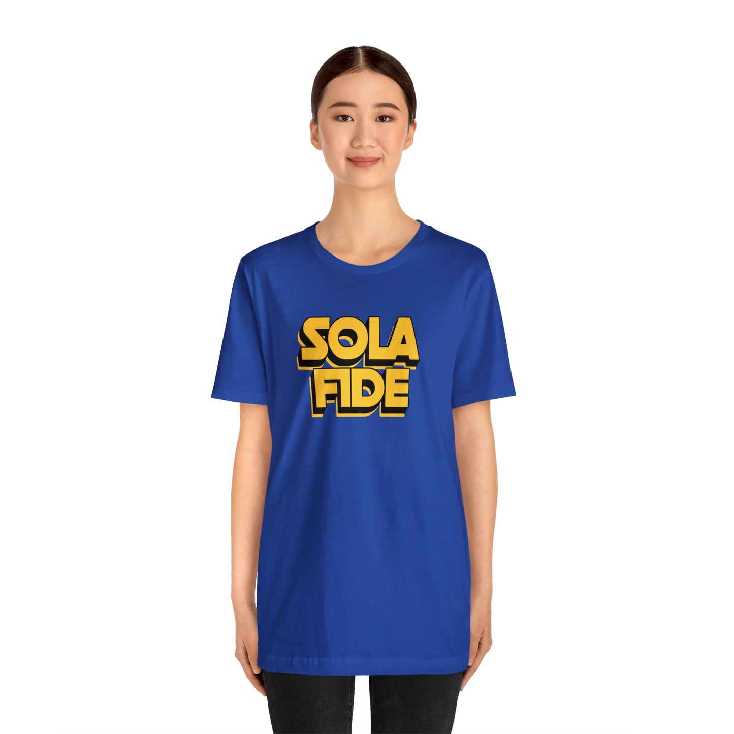 Sola Fide SW Unisex Jersey Short Sleeve Tee