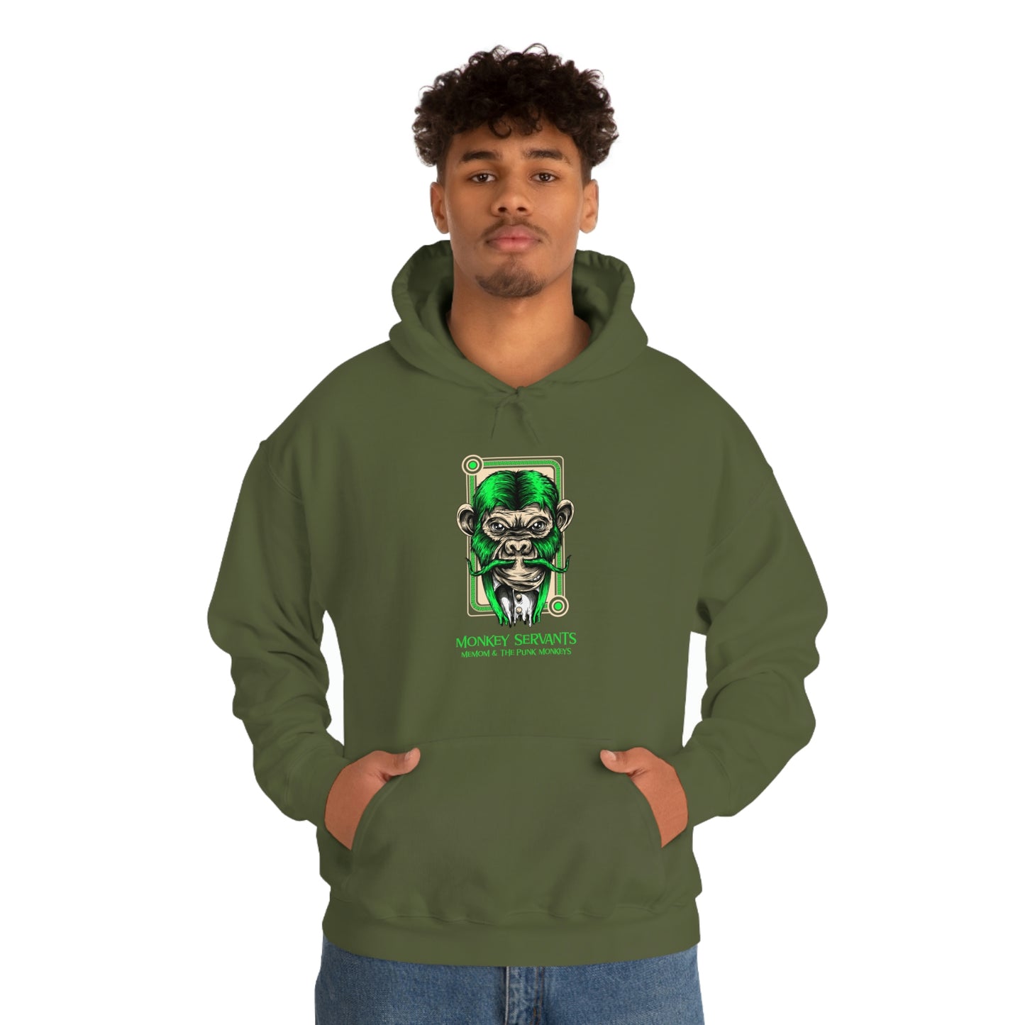 Monkey Servants Unisex Heavy Blend™ Hooded Sweatshirt
