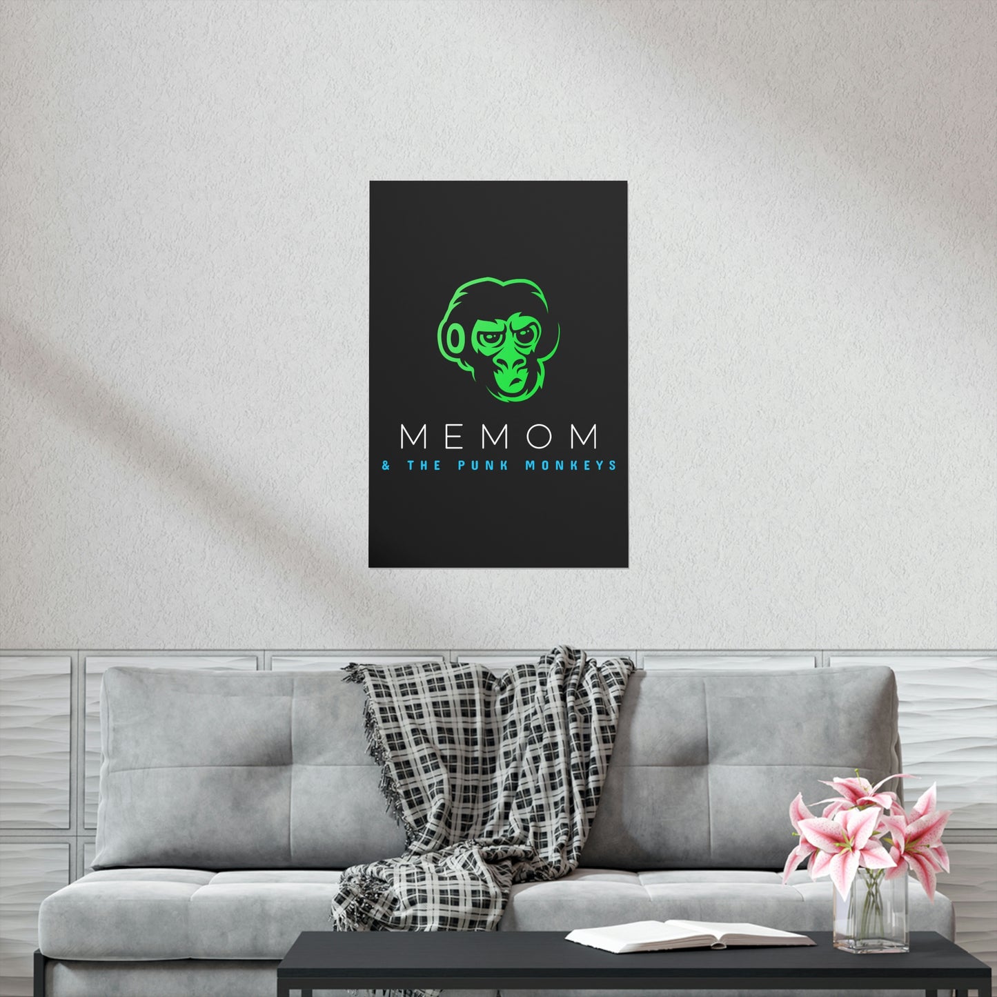 Memom & The Punk Monkeys Premium Matte vertical posters