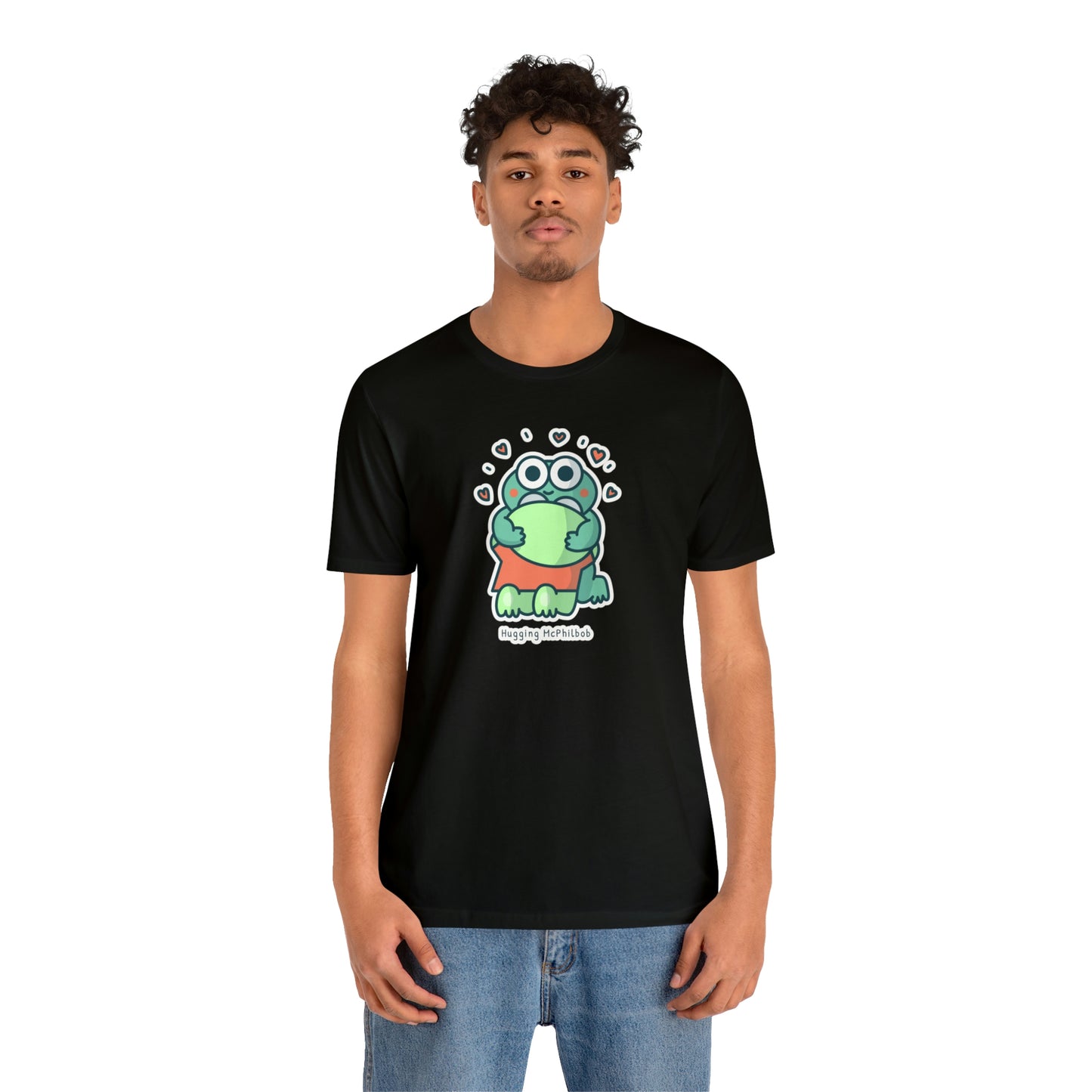 Hugging McPhilbob Unisex Jersey Short Sleeve Tee