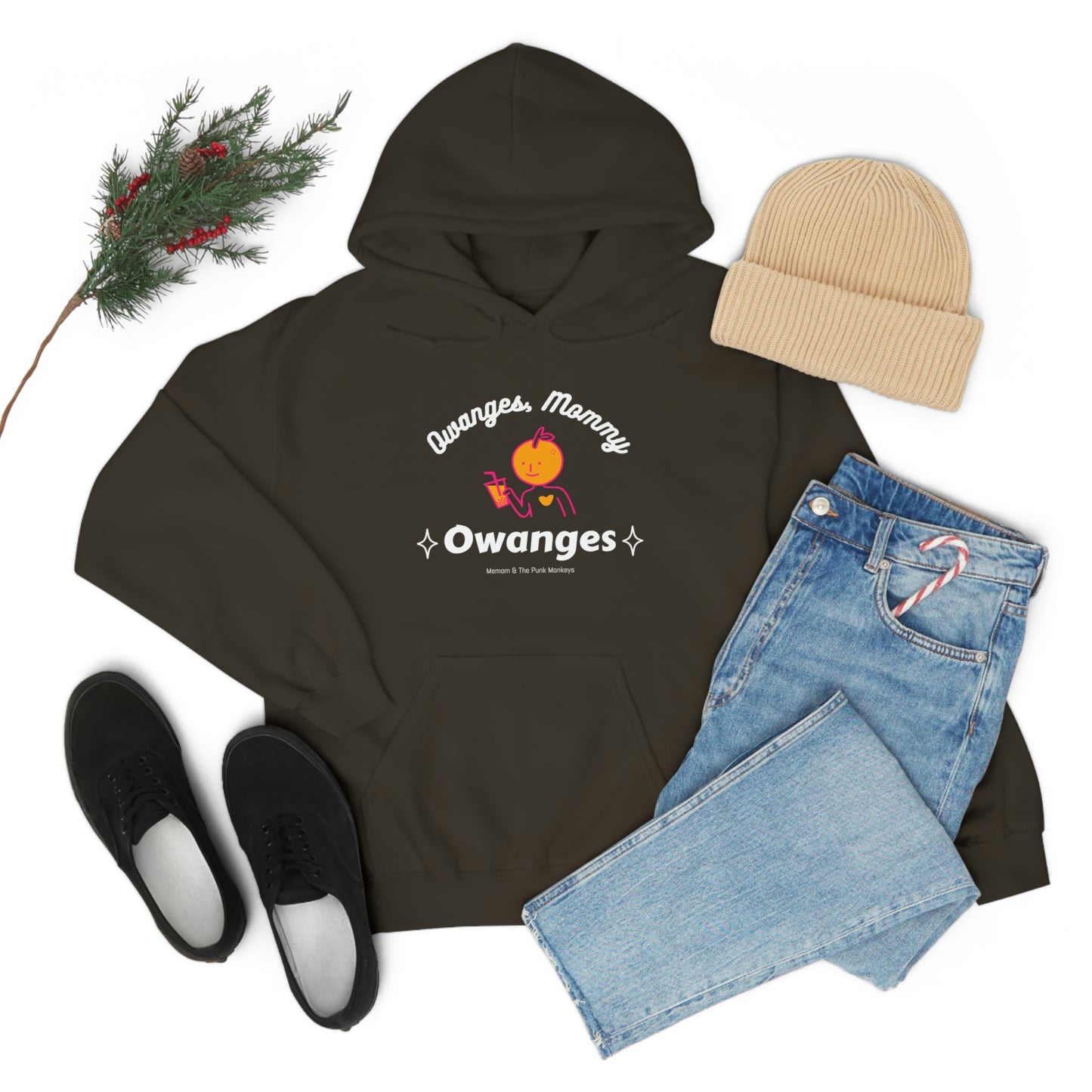 Owanges, Mommy, Owanges Unisex Heavy Blend™ Hooded Sweatshirt