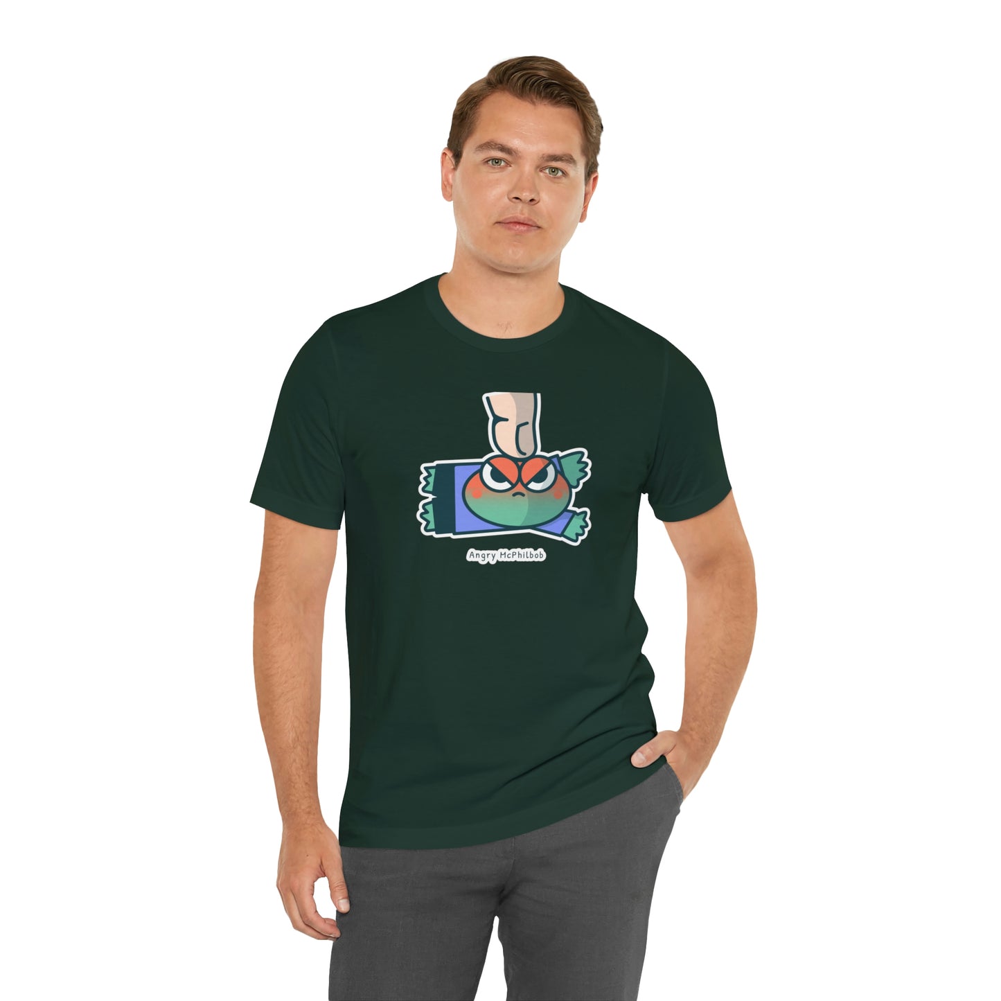Angry McPhilbob Unisex Jersey Short Sleeve Tee