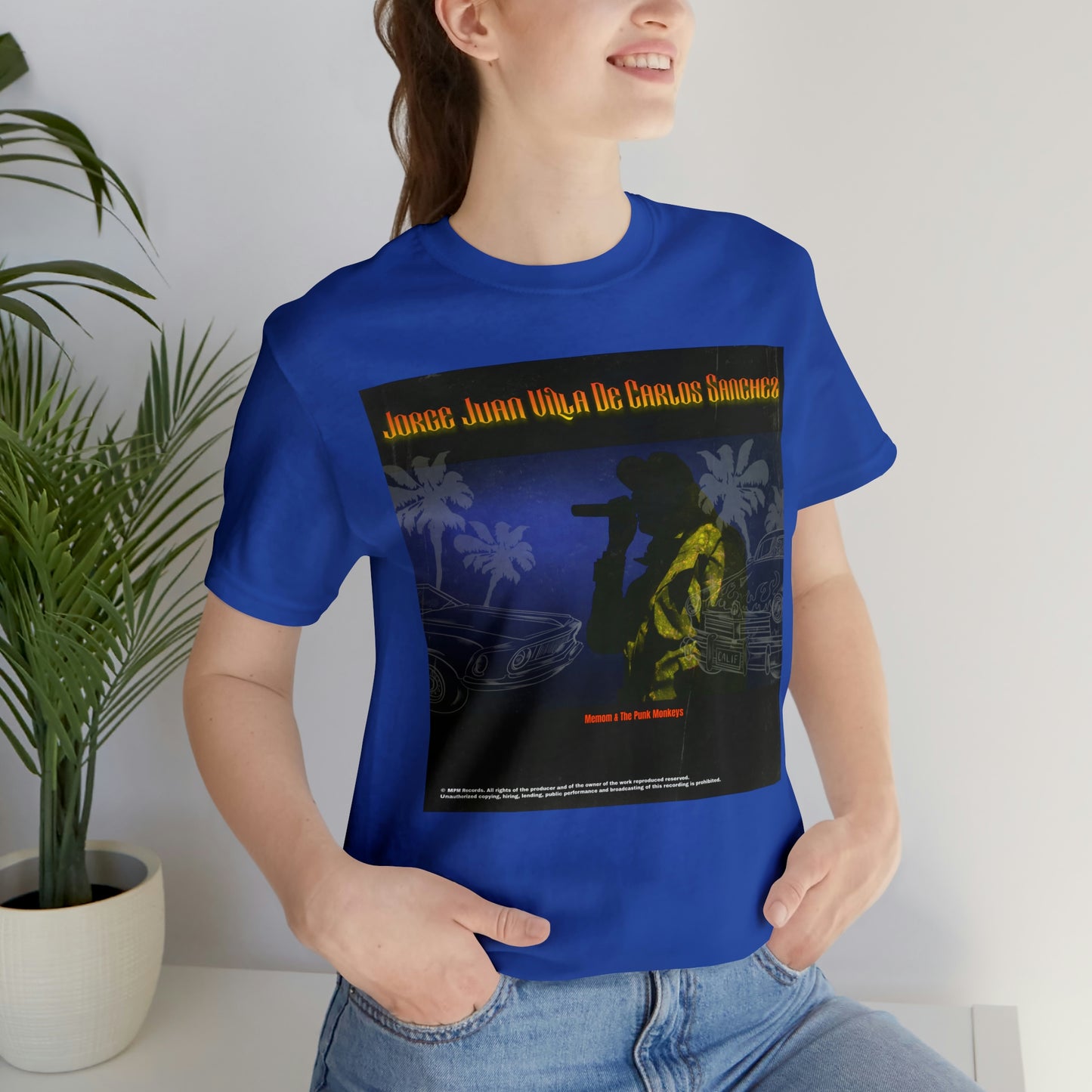 Jorge Juan Villa De Carlos Sanchez Unisex Jersey Short Sleeve Tee