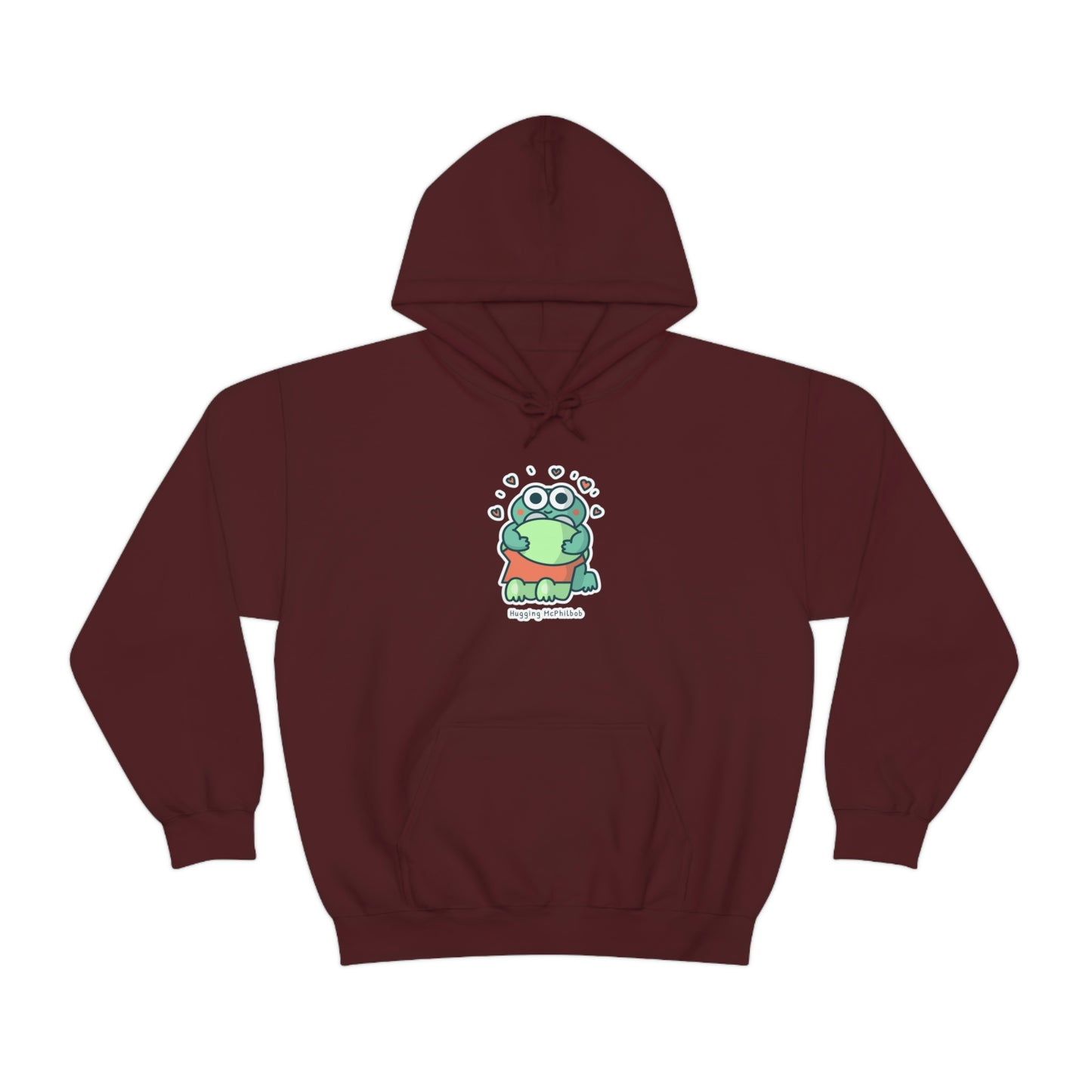 Hugging McPhilbob Unisex Heavy Blend™ Hooded Sweatshirt
