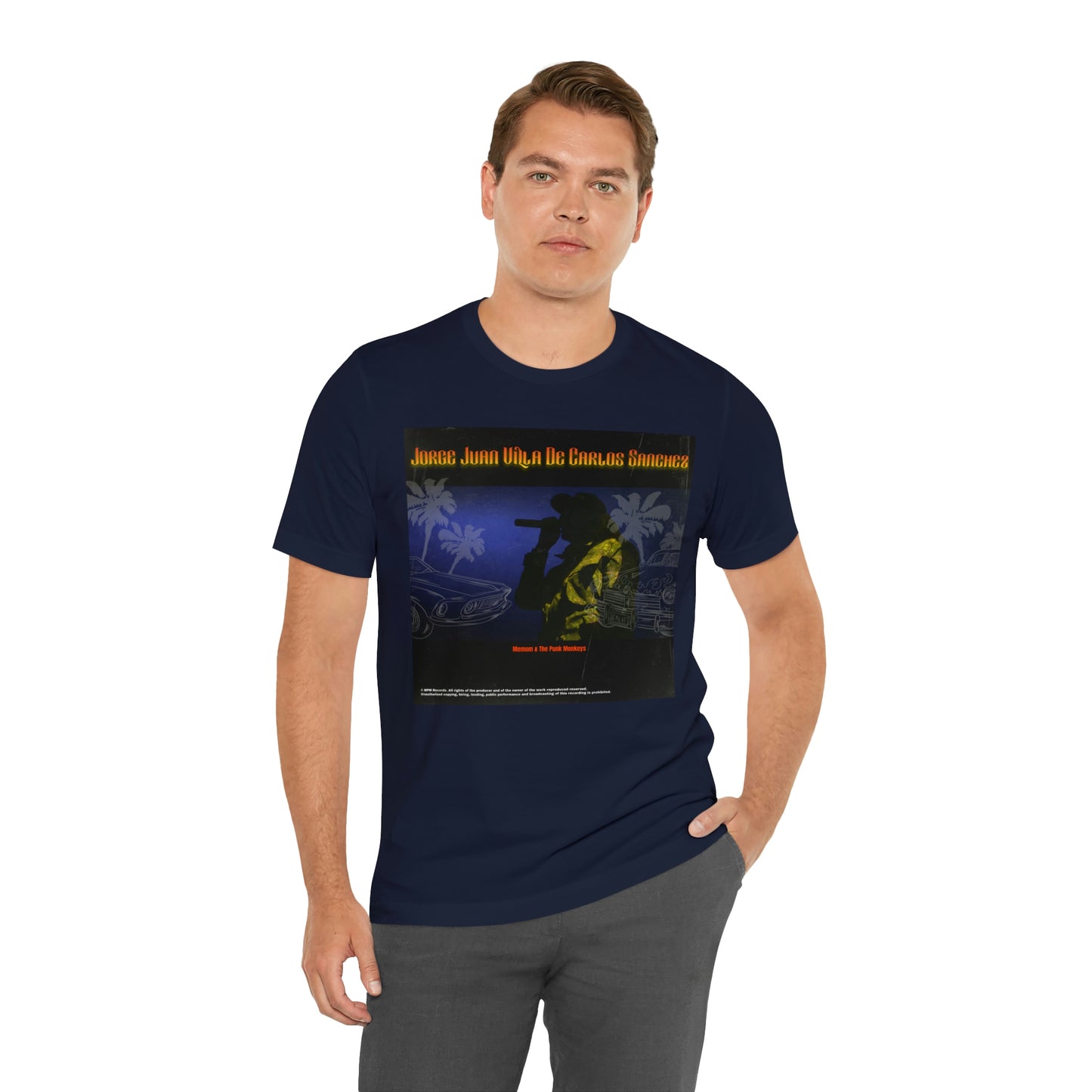 Jorge Juan Villa De Carlos Sanchez Unisex Jersey Short Sleeve Tee