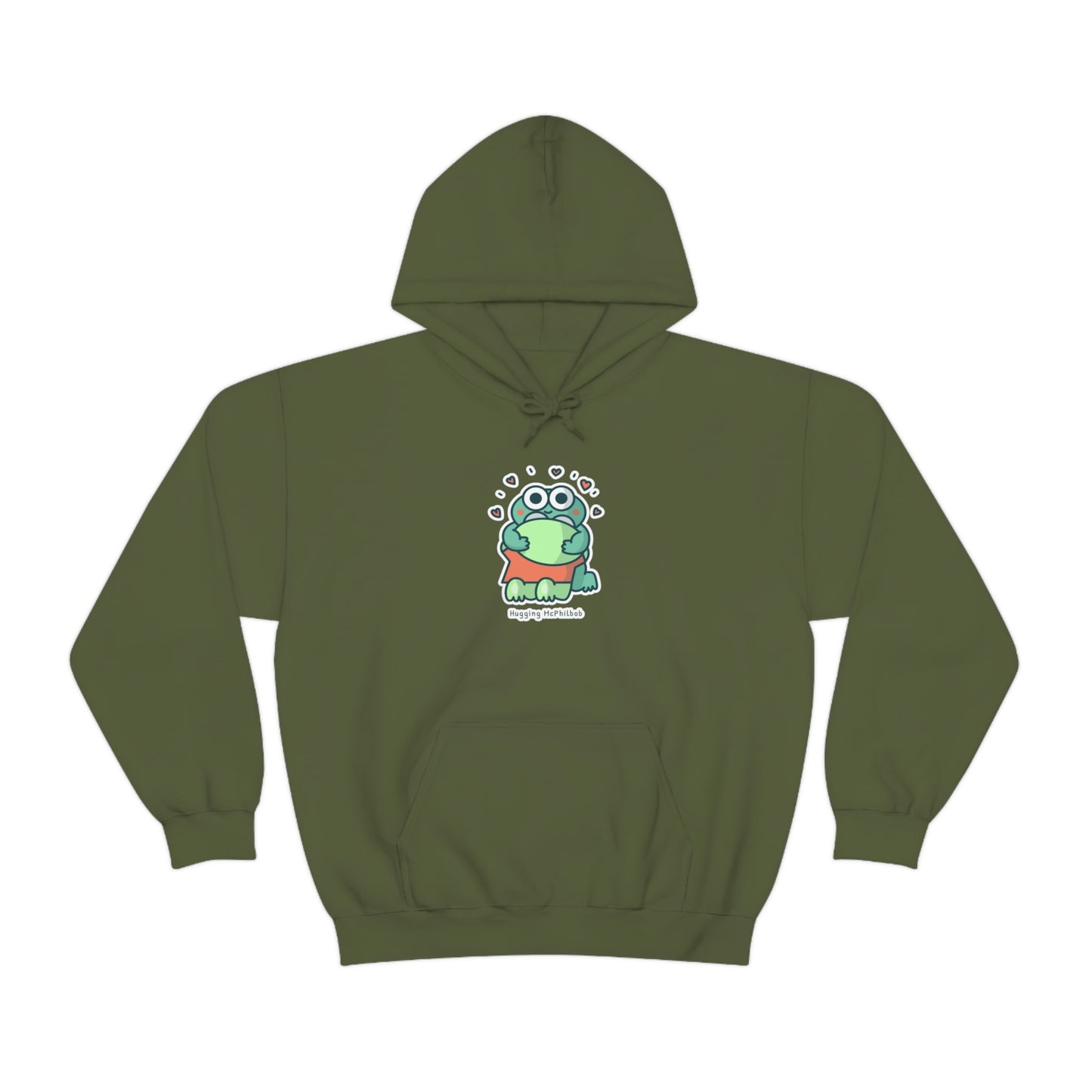 Hugging McPhilbob Unisex Heavy Blend™ Hooded Sweatshirt