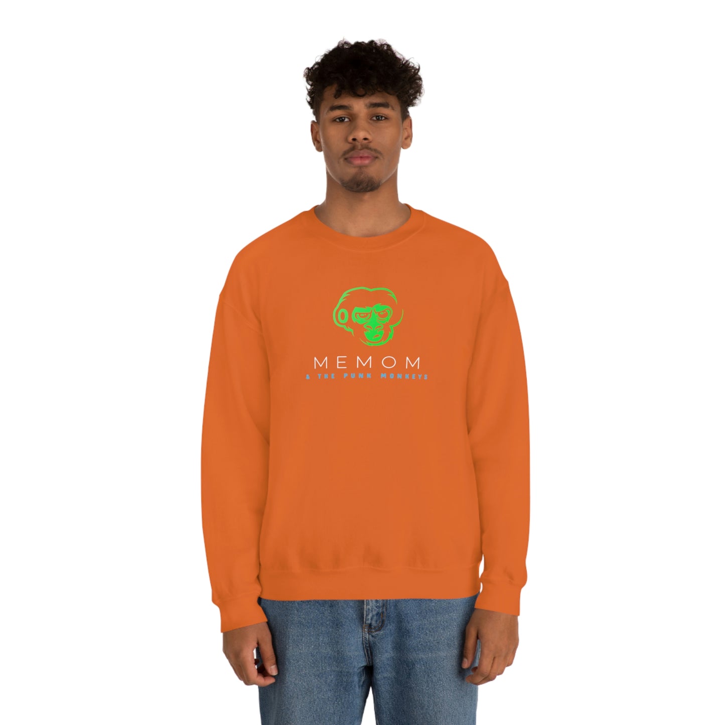 Memom and the Punk Monkeys Unisex Heavy Blend™ Crewneck Sweatshirt