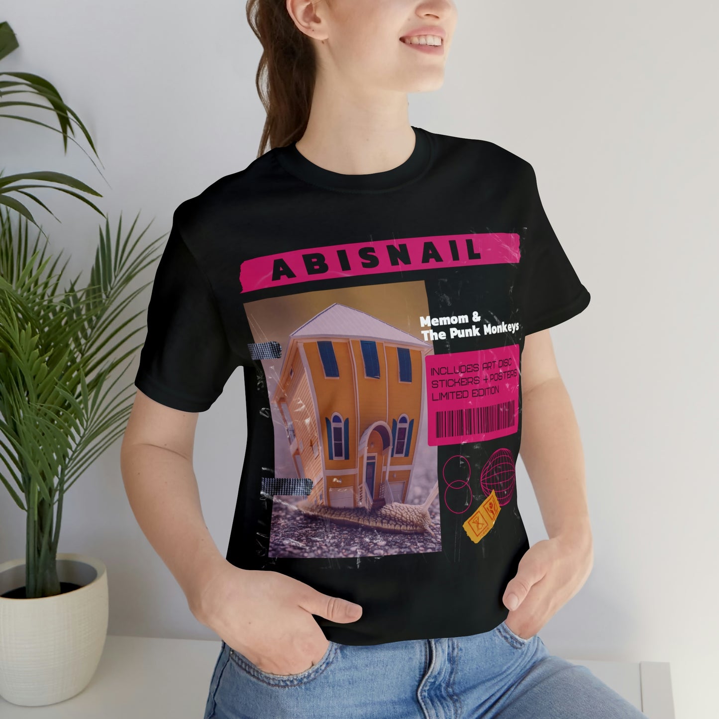 Abisnail Unisex Jersey Short Sleeve Tee