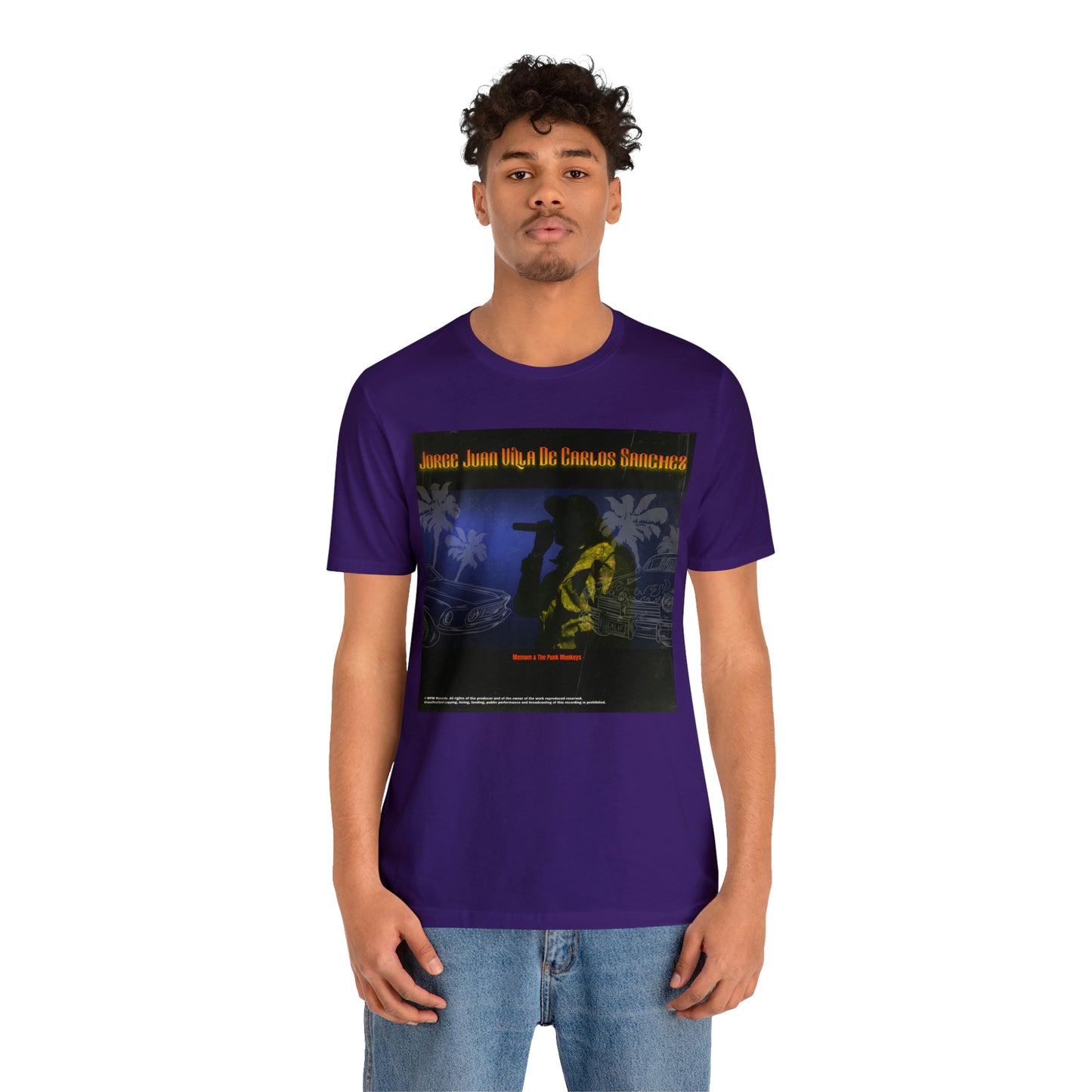 Jorge Juan Villa De Carlos Sanchez Unisex Jersey Short Sleeve Tee