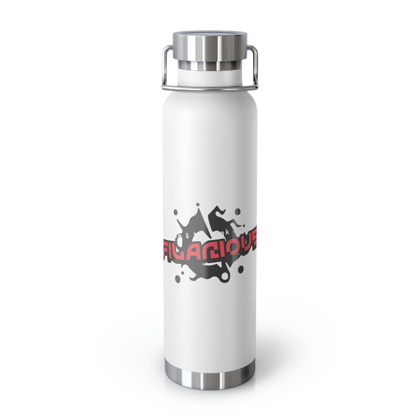 Filarious Copper Vacuum Insulated Bottle, 22oz